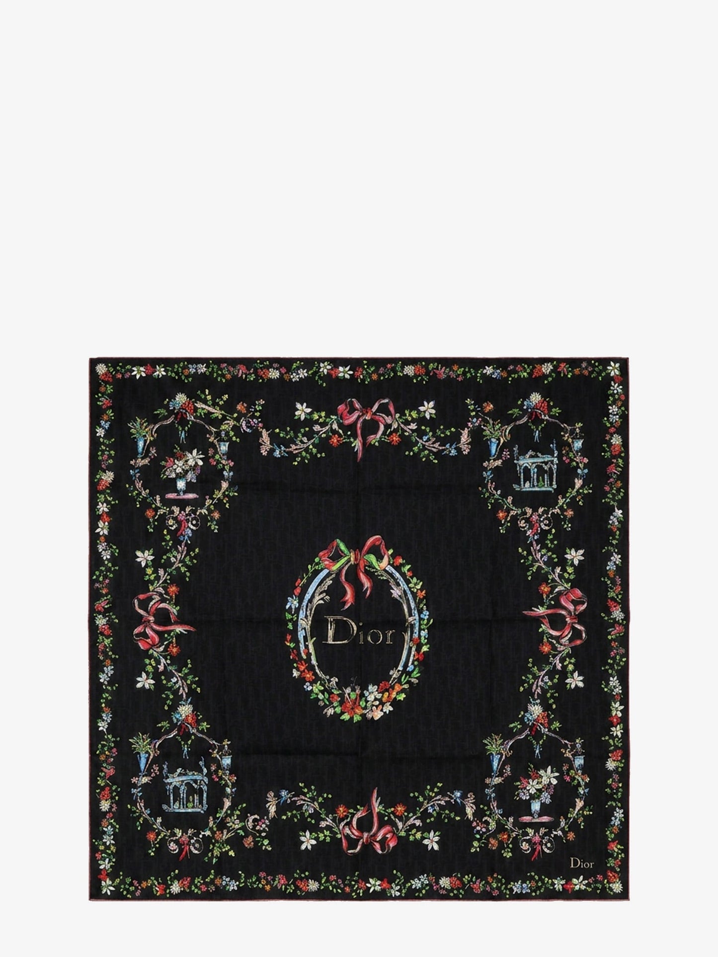 Dior Women Dior Arabesque Dioriviera 90 Silk Foulard