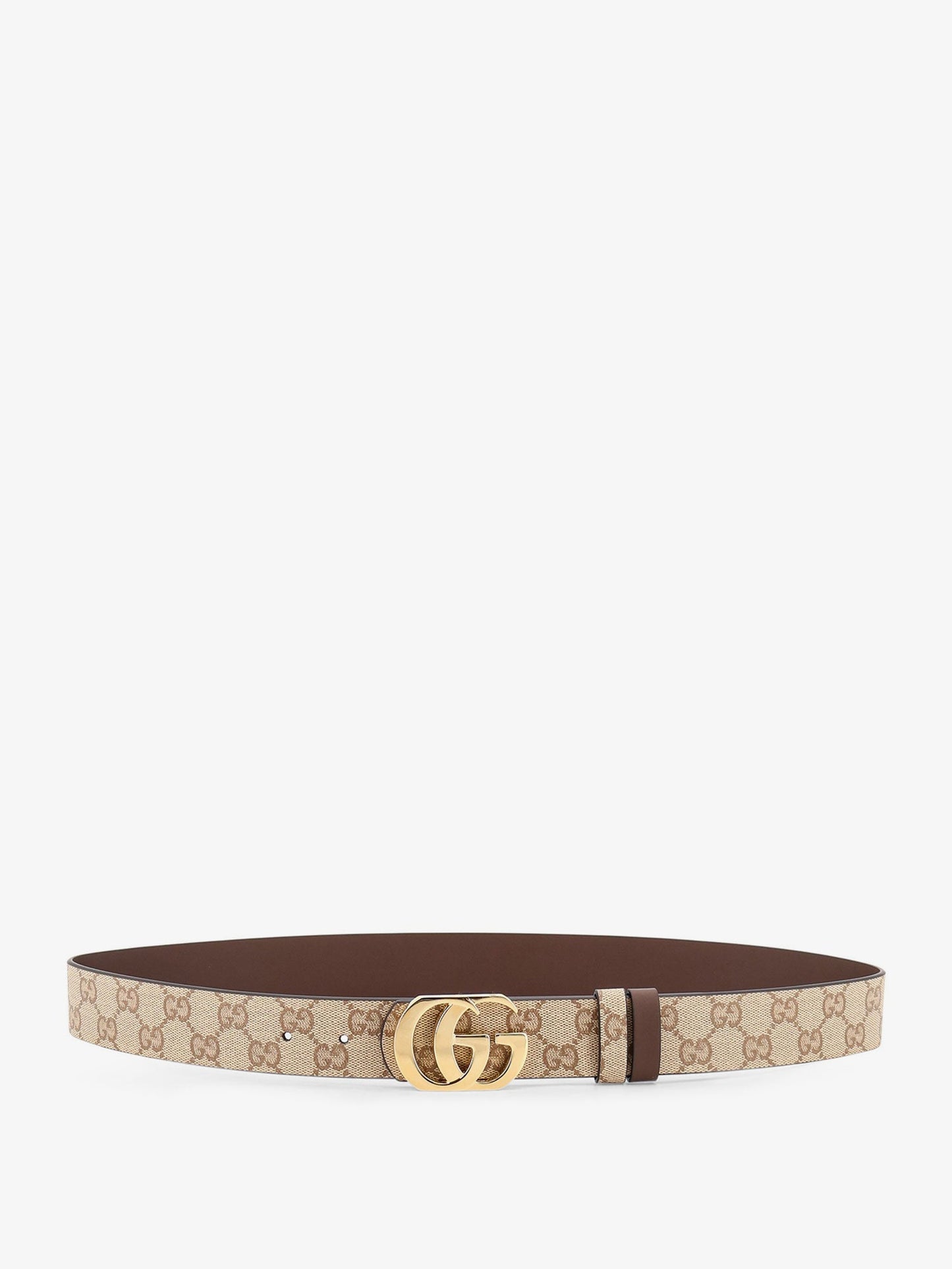 Gucci Men Gg Marmont Gg Fabric Reversible Belt