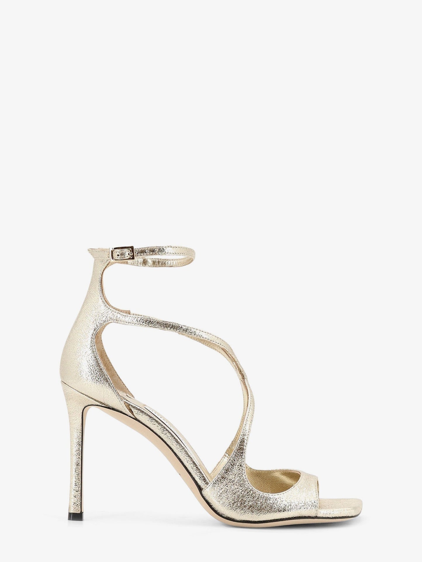 Jimmy Choo Women Azia Glittered Leather Sandals