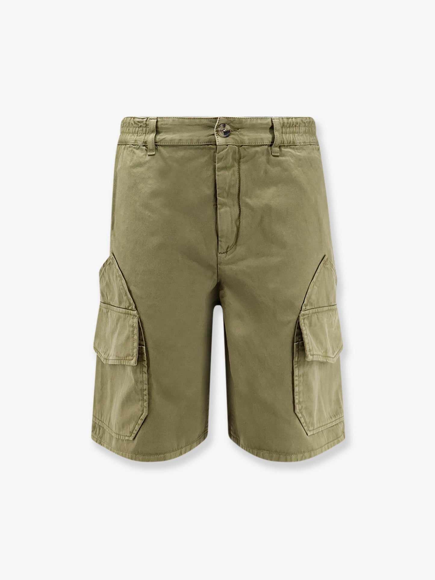 Loewe Men Paulas Ibiza Cotton Cargo Bermuda Shorts