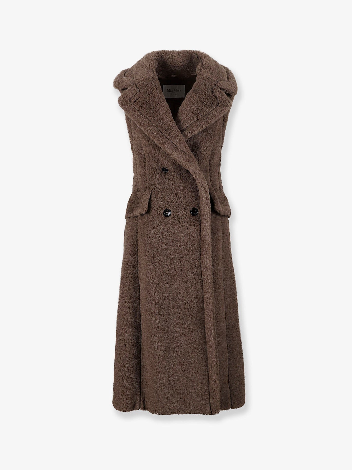 Max Mara Women Boario Sleeveless Alpaca Blend Coat
