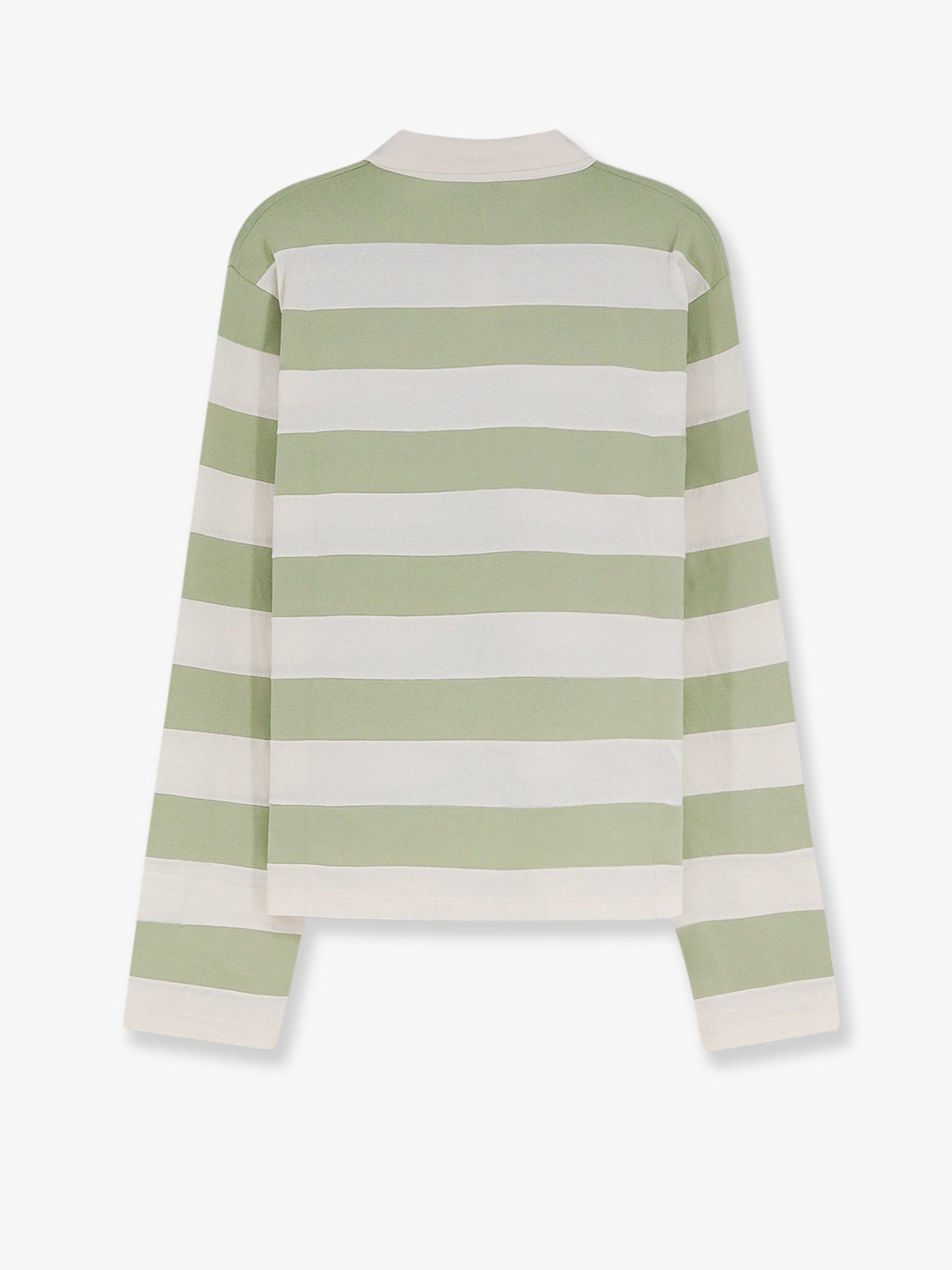 Miu Miu Women Cotton Polo Shirt With Striped Pattern
