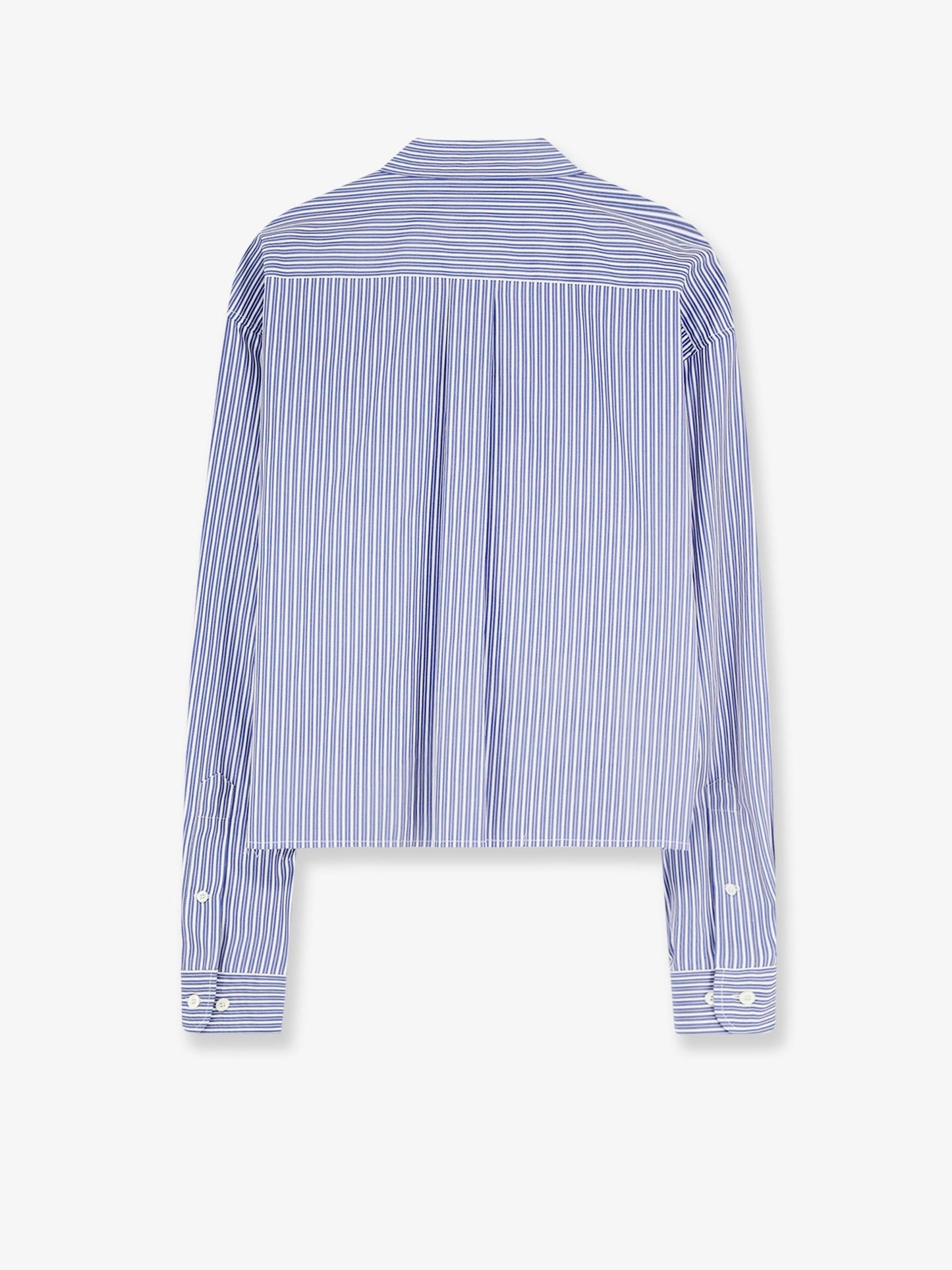 Miu Miu Women Striped Cotton Shirt