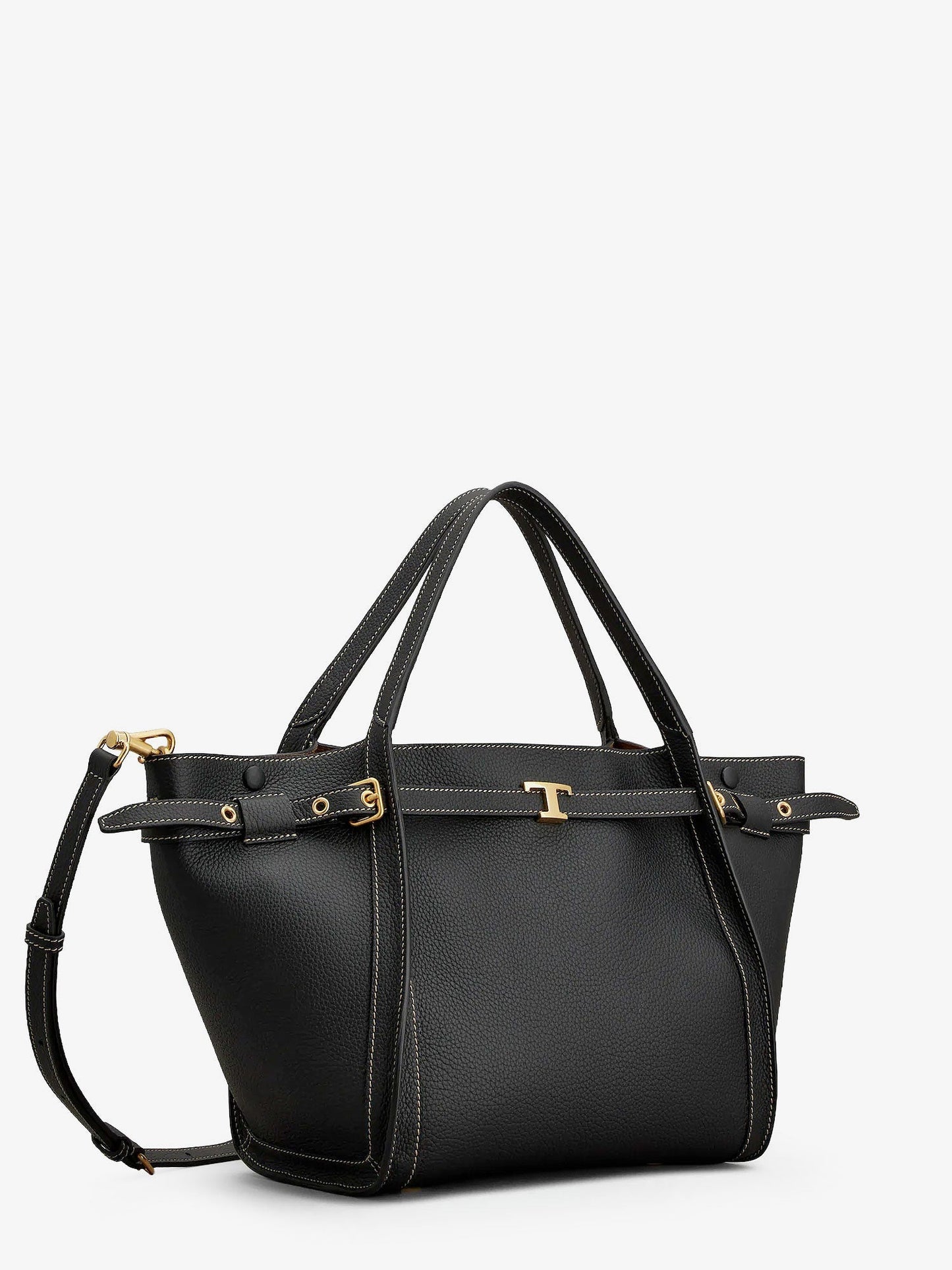 Tod's Women Hammered Laeather Tote Bag