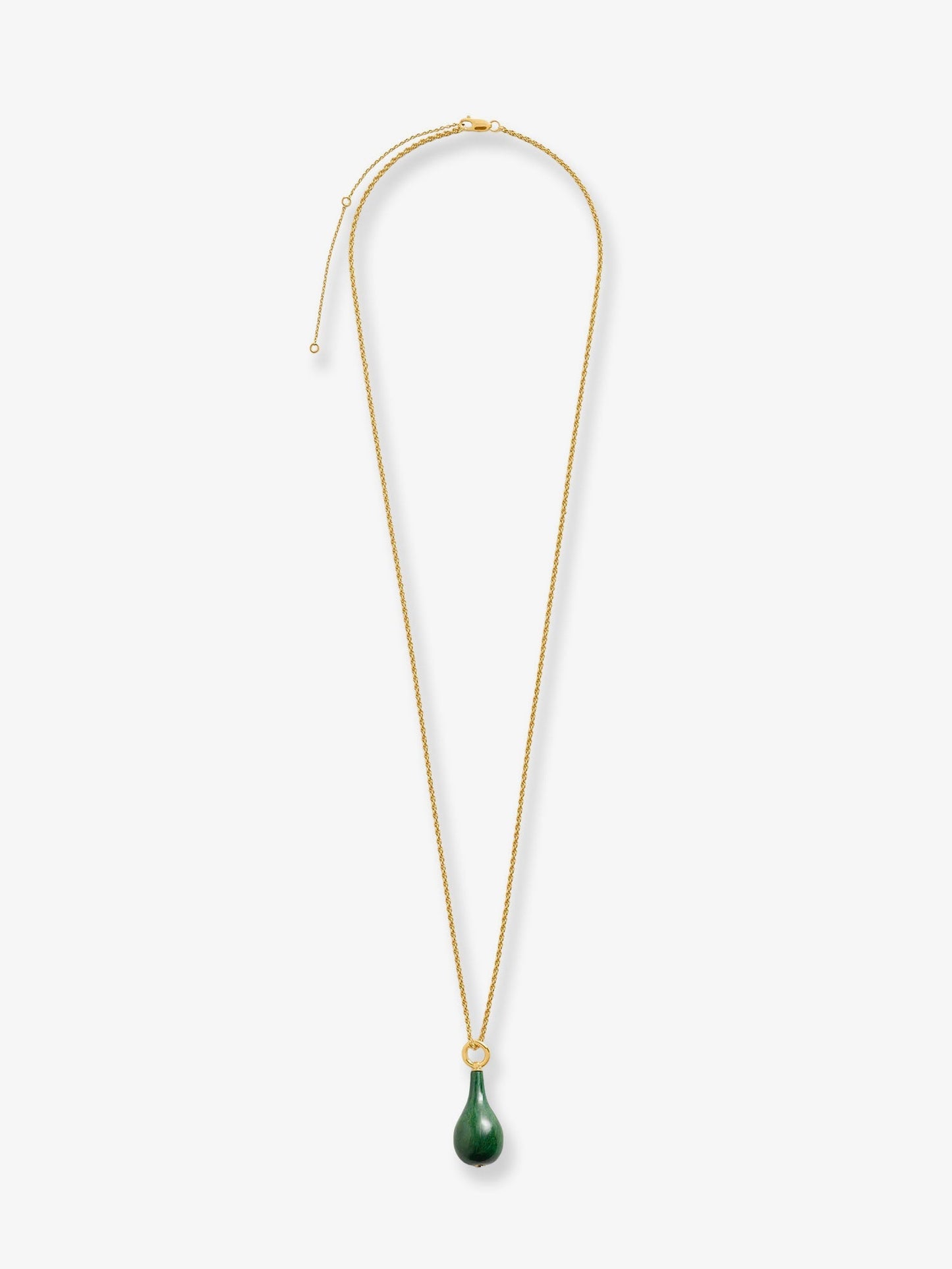 Toteme Women Medium Jade Drop Necklace