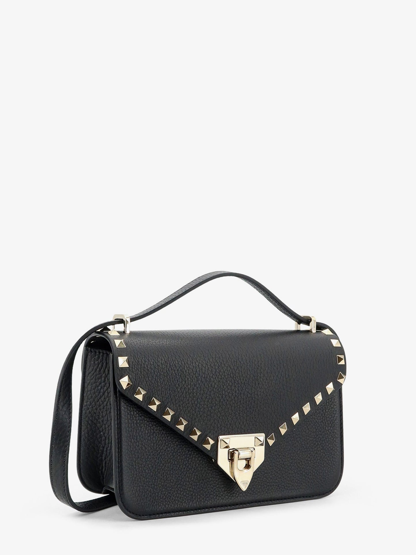 Valentino Garavani Women Rockstud Leather Crossbody Bag With Stud Detail