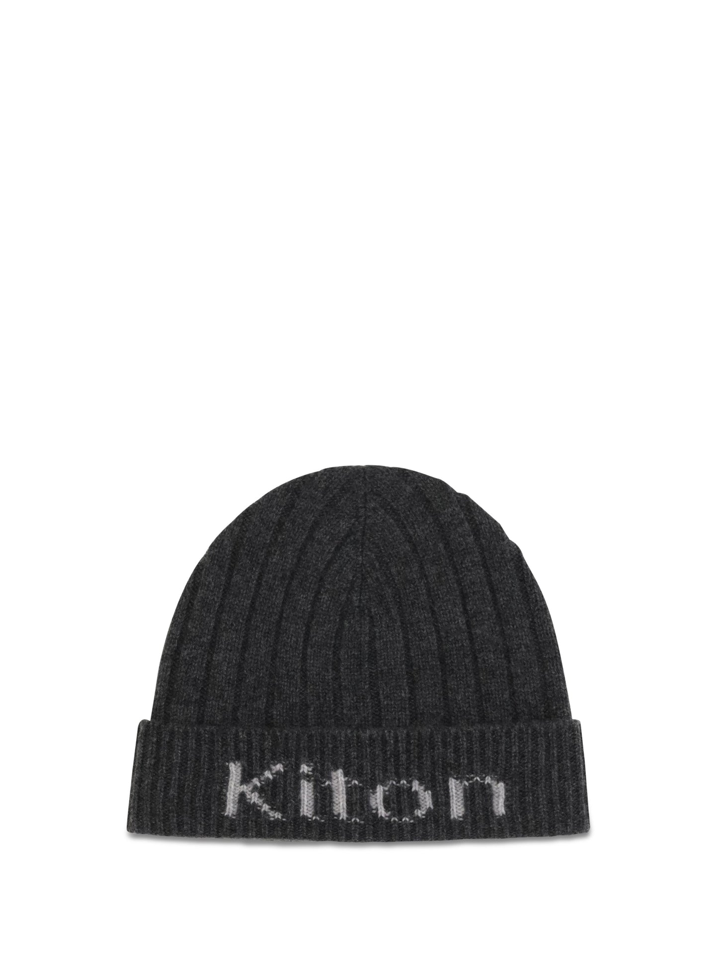 Kiton Men Wool Beanie Hat