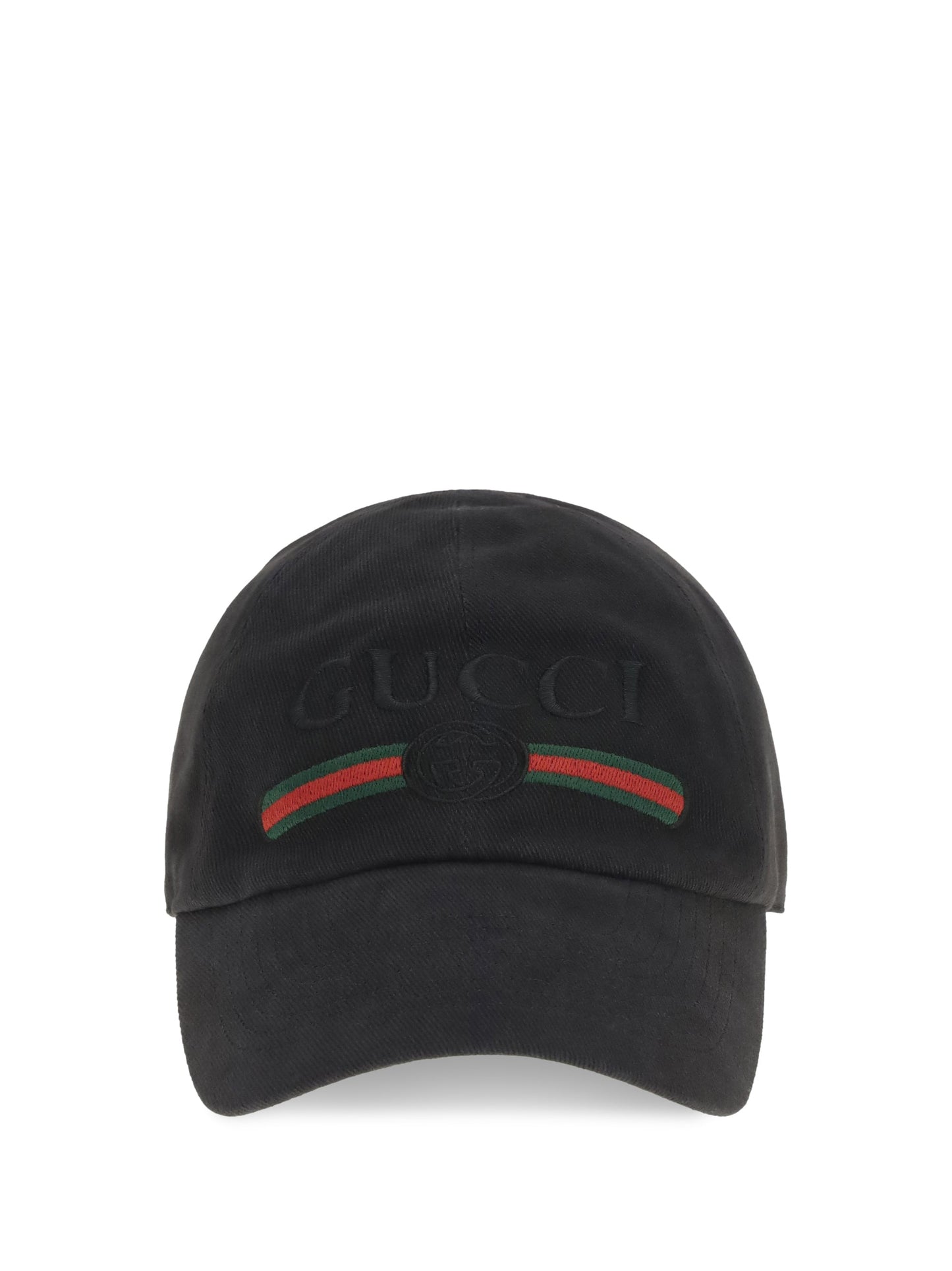 Gucci Men Cotton Baseball Cap With Embroidery