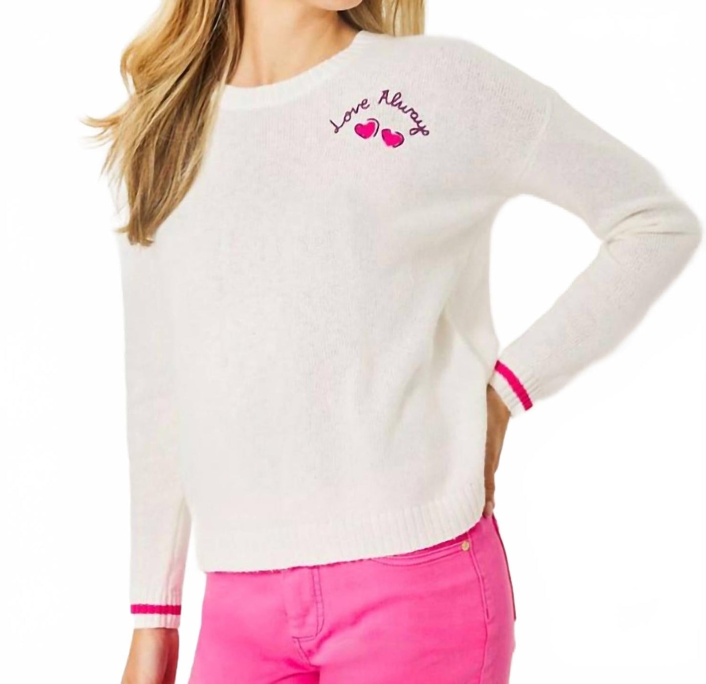 Pippy Sweater In Coconut Love Always