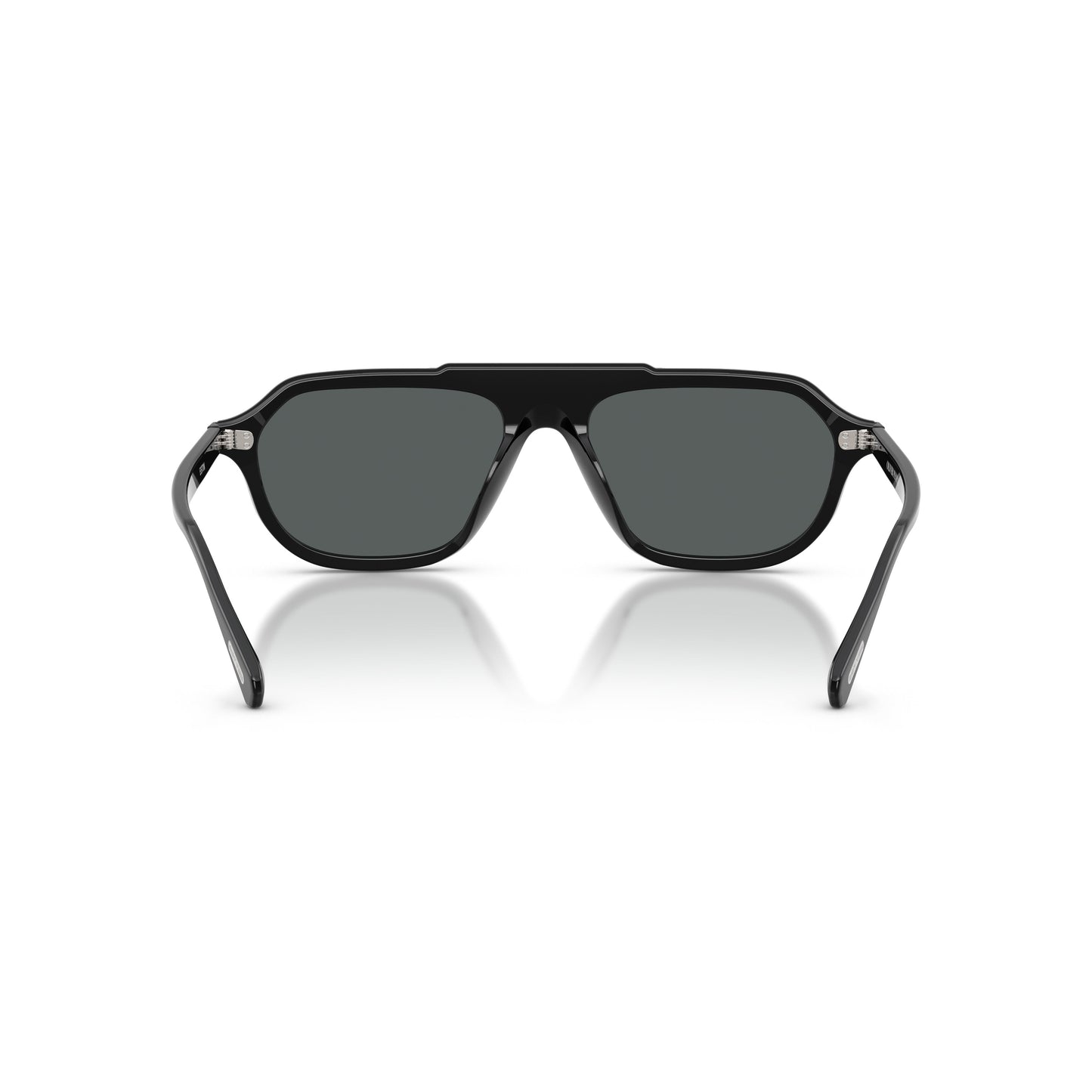 0Ov5613Su Bold Geometric Frame Sunglasses with Double Bridge Design