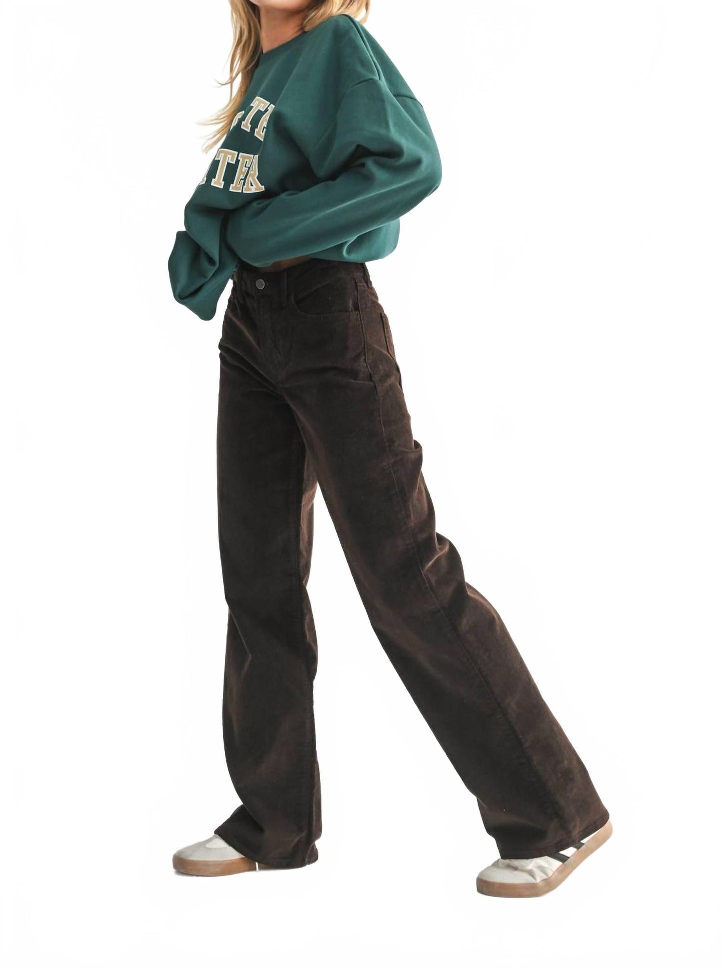 Women's Durango Corduroy Pant In Chocolate