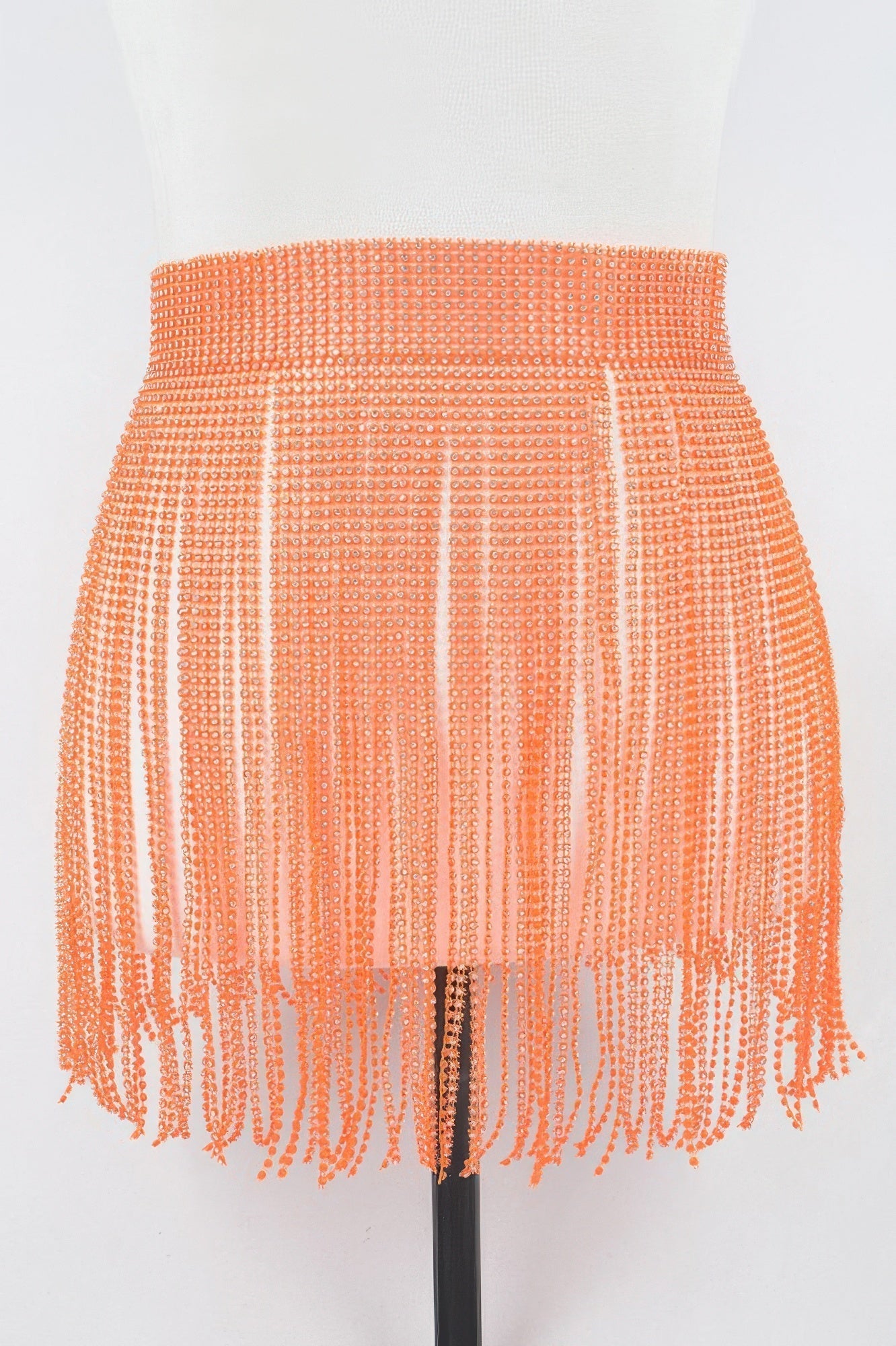 Rhinestone Fringe Belt
