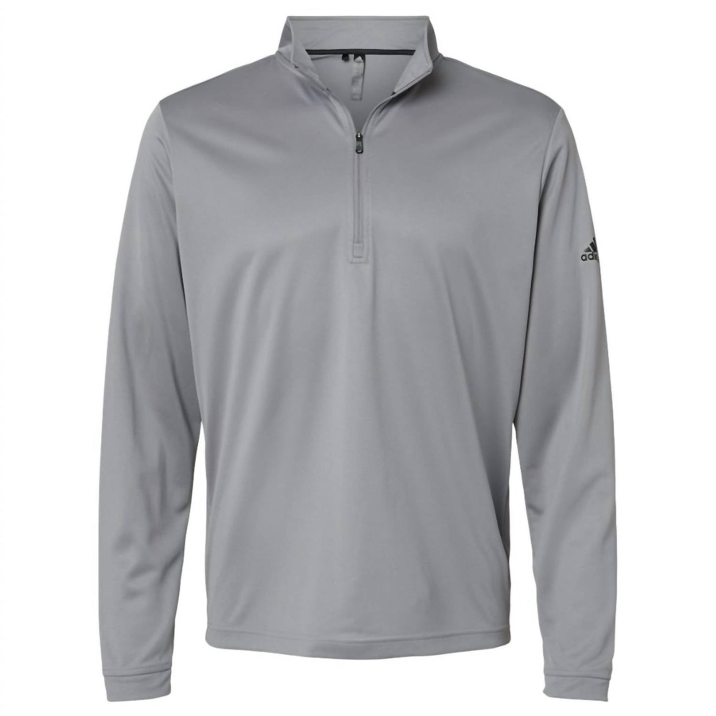 Men's Lightweight Quarter Zip Top In Grey