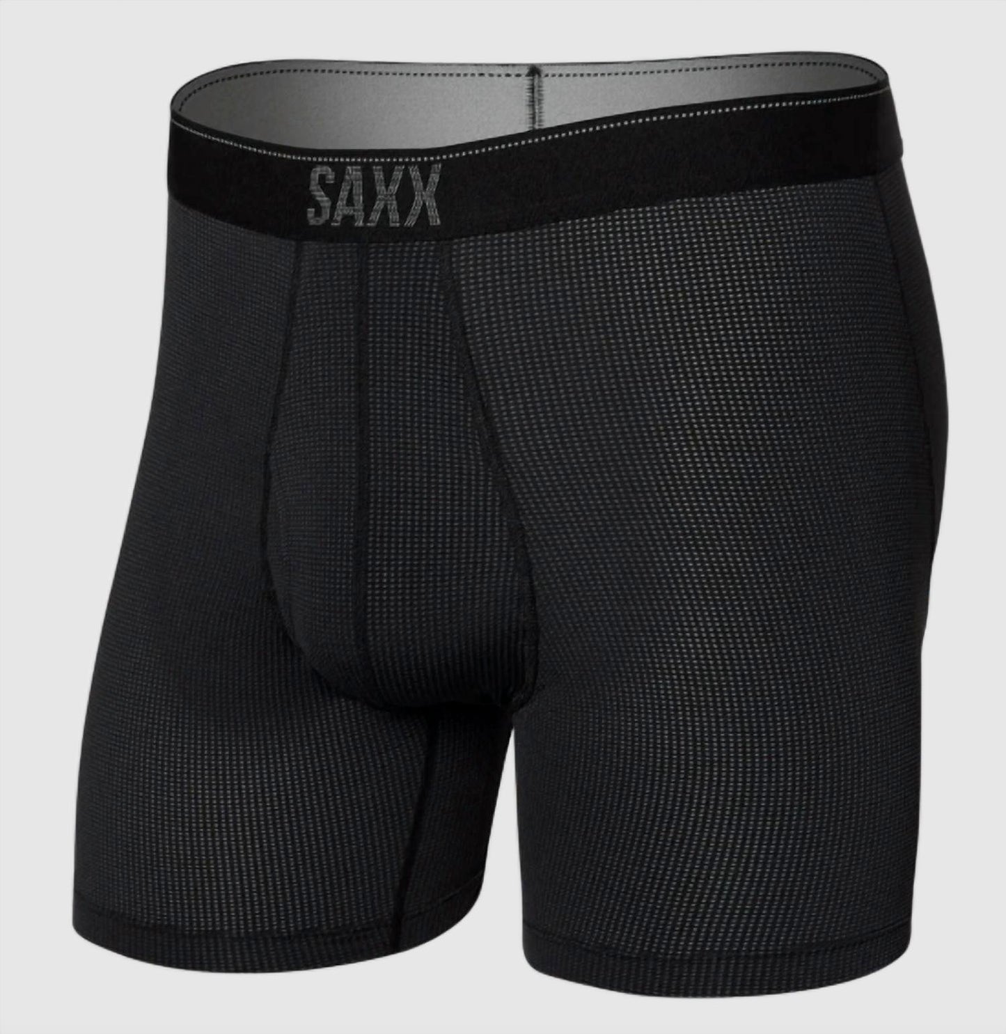 Quest Quick-Dry Mesh Boxer Brief In Black Ii