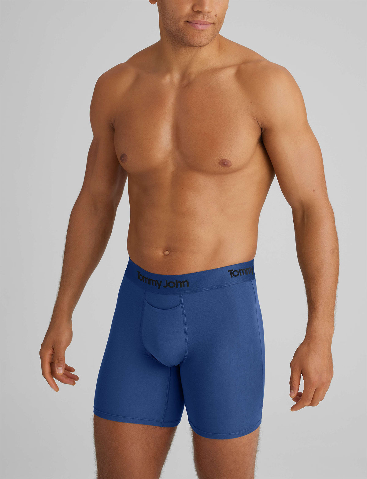Men's Second Skin Mid-Length Boxer Brief 6"
