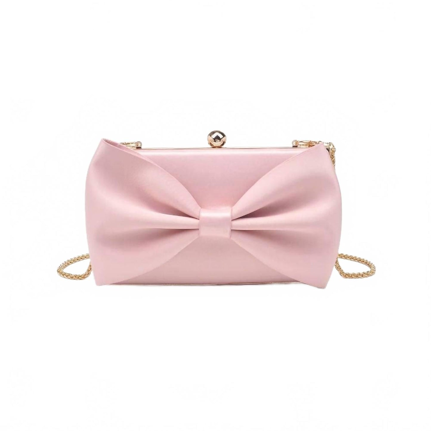 Women's Belle Bow Evening Bag In Champagne