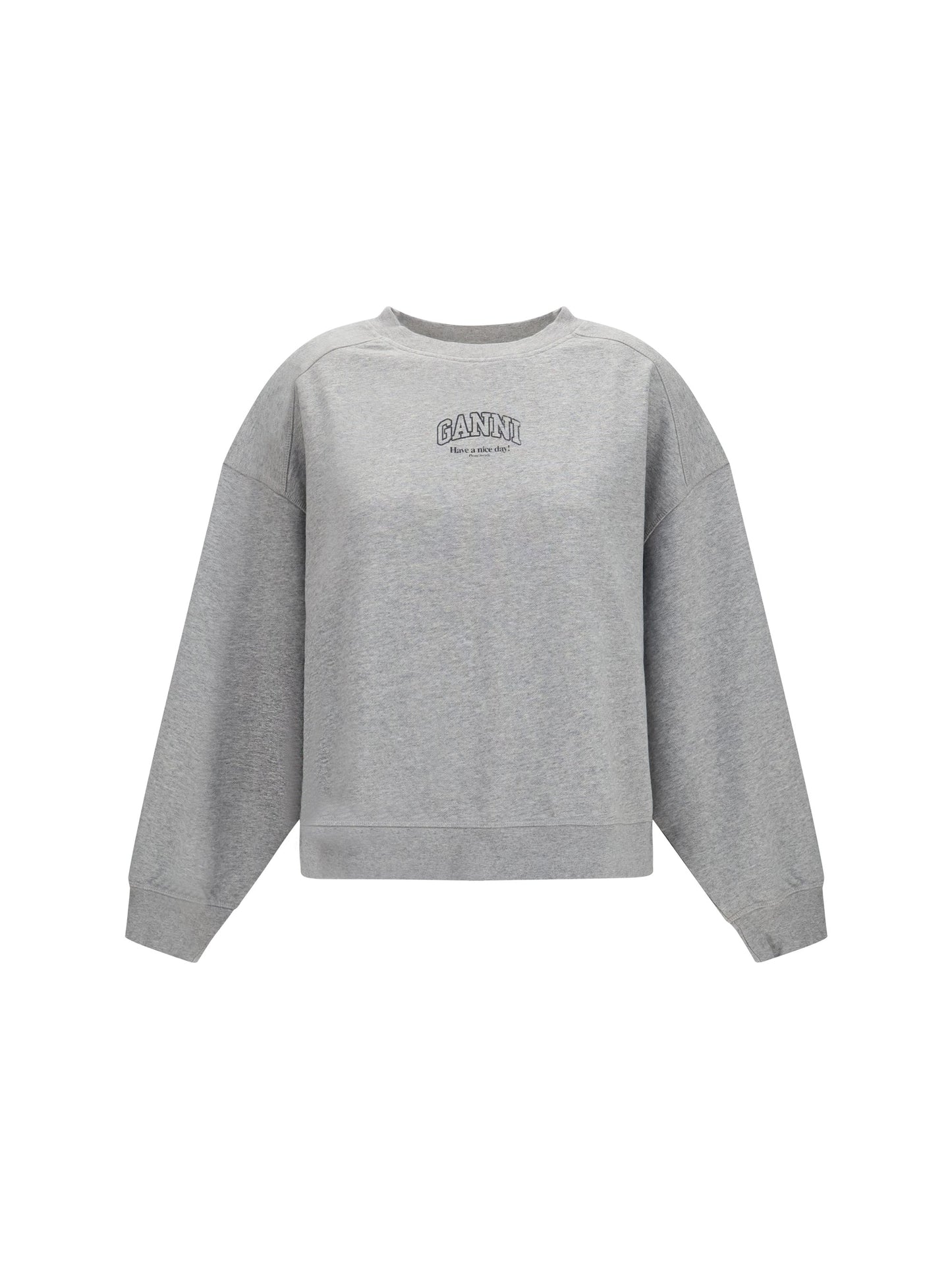 Ganni Women Crewneck Sweatshirt With Logo