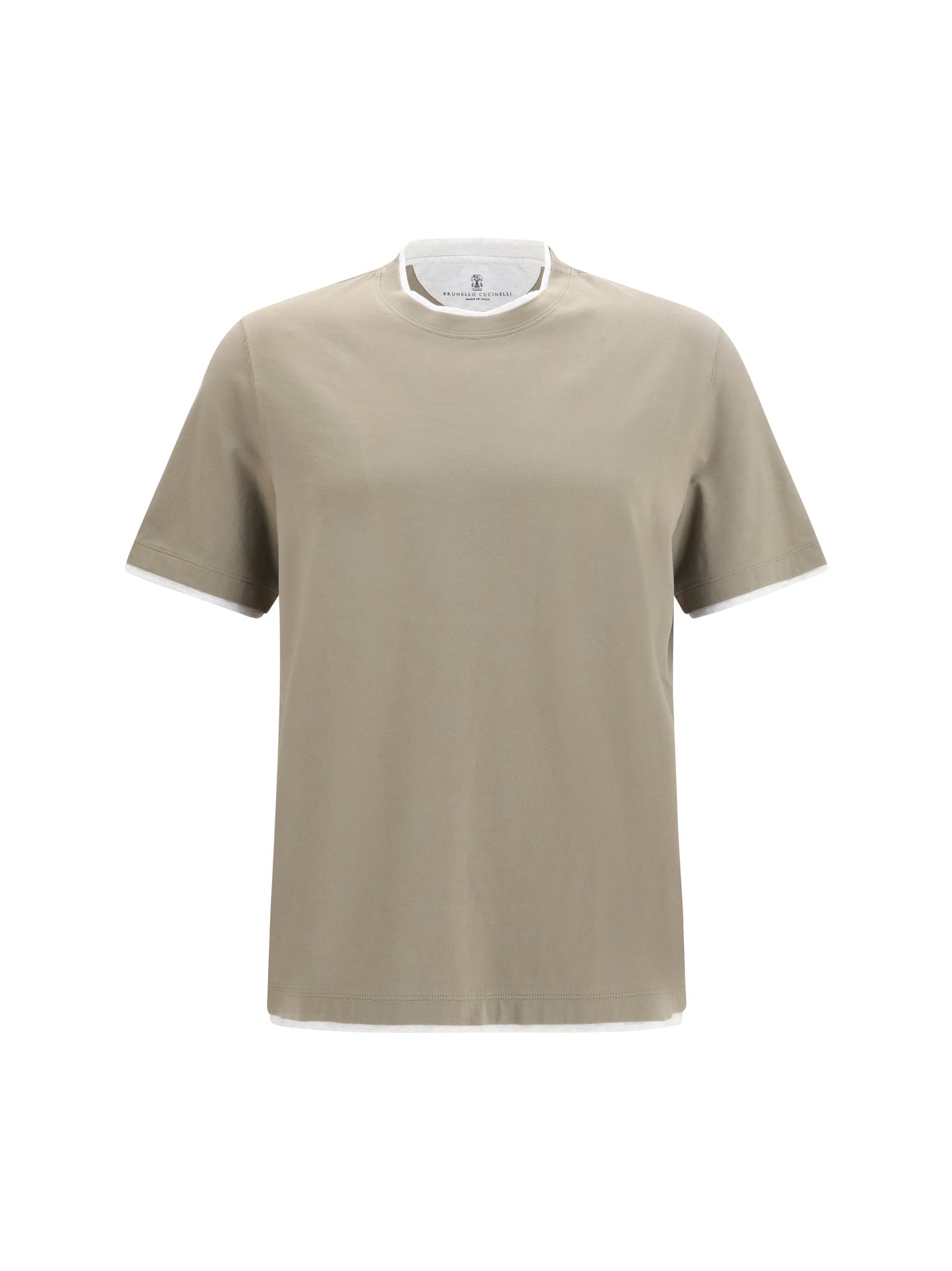 Brunello Cucinelli Men Cotton T-Shirt