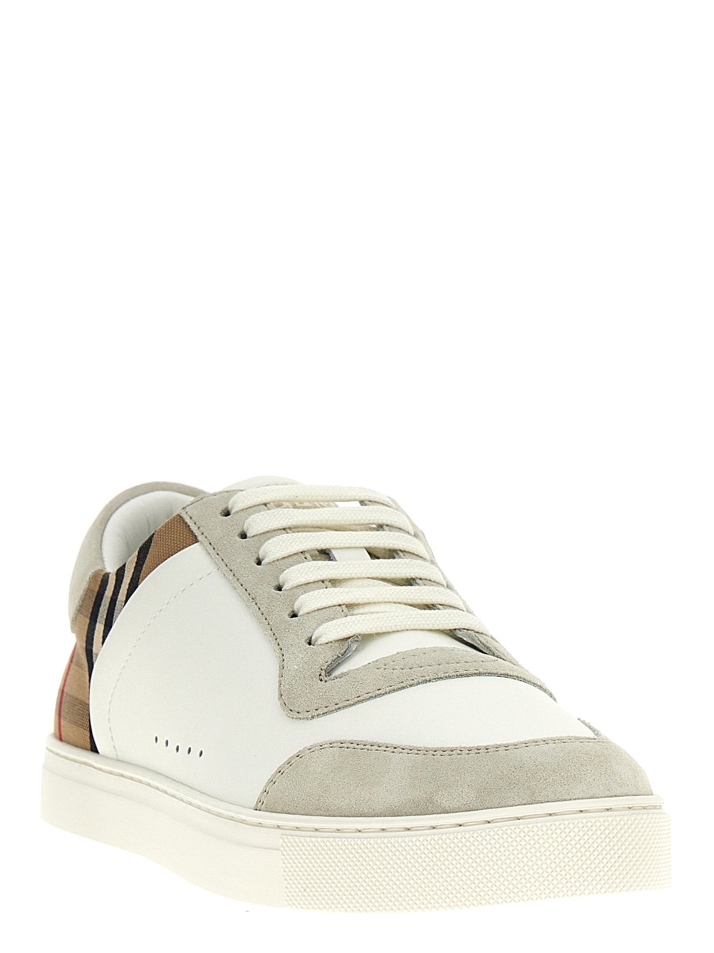 Burberry Men Check Sneakers