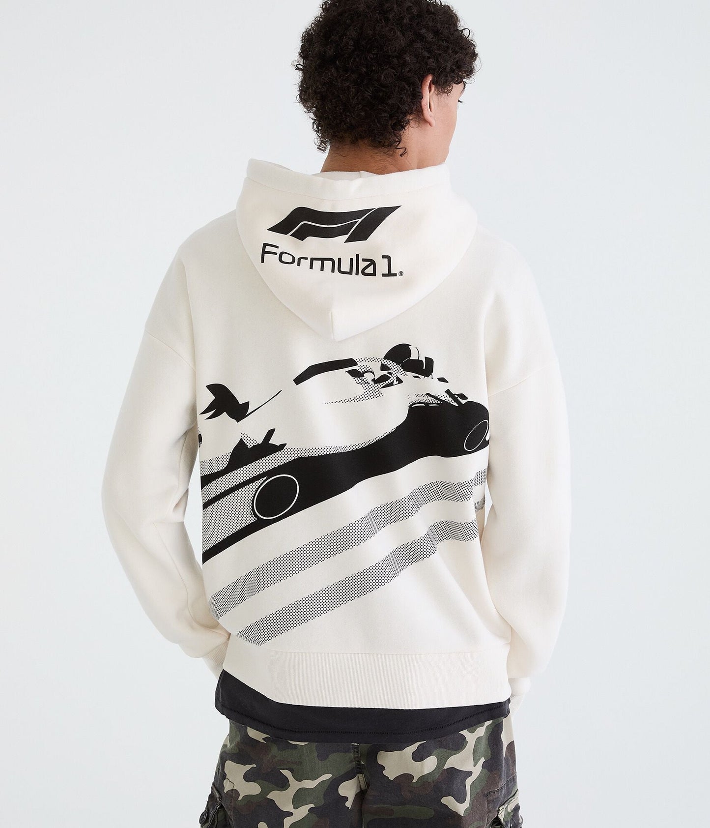 Aeropostale Formula 1 Shadow Car Pullover Hoodie