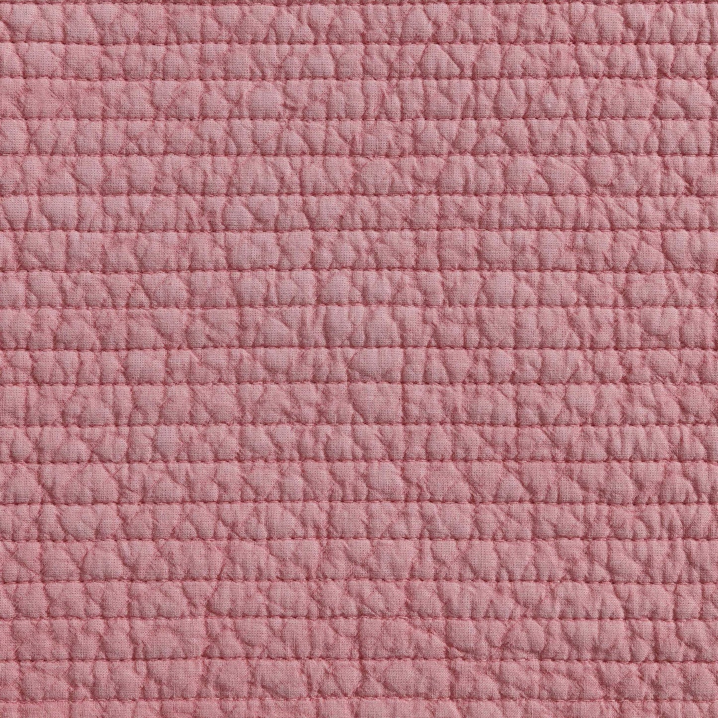 Nautica Seashore Stitch Pink Full/Queen Quilt Set