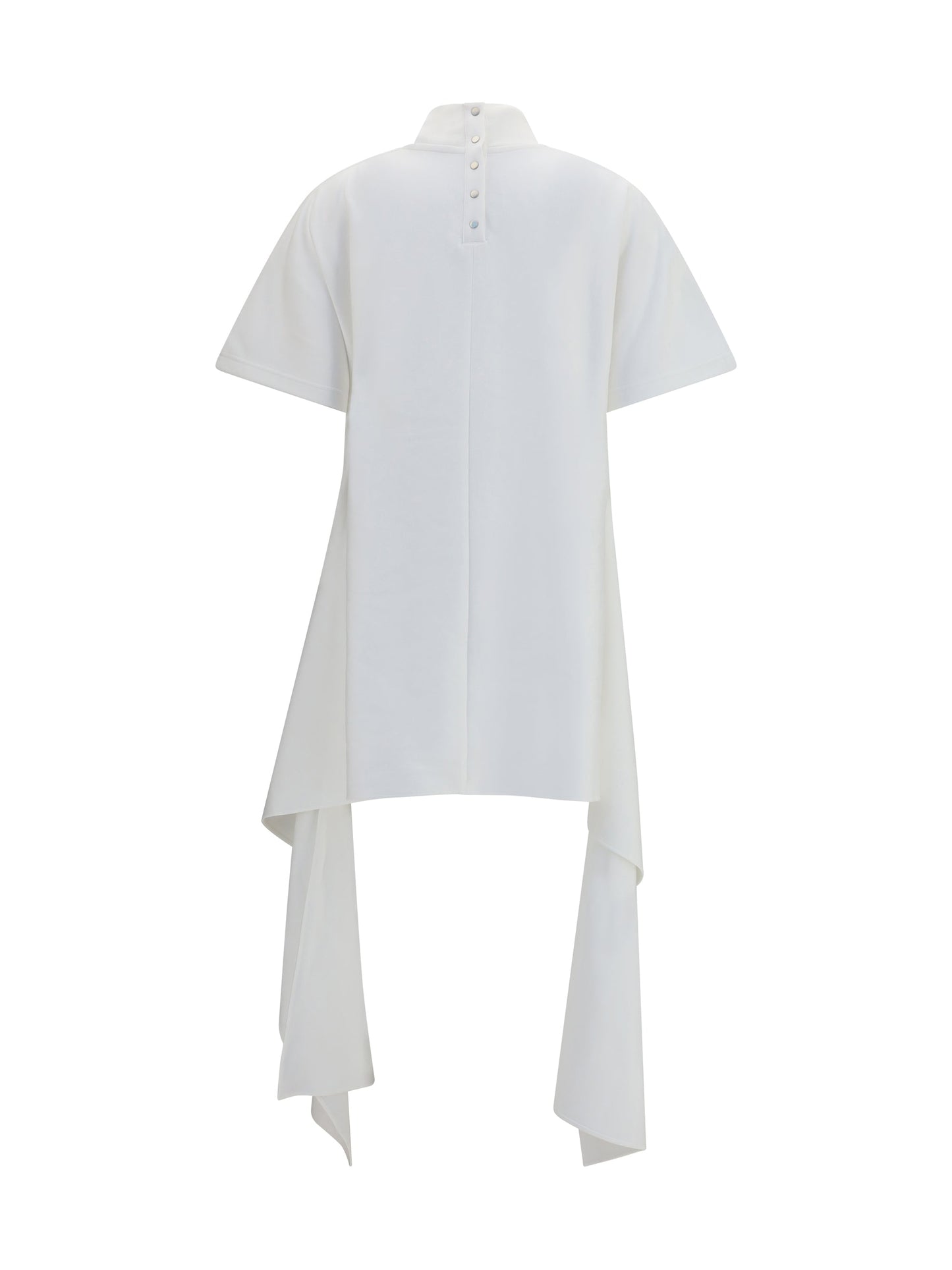 Alaïa Women Asymmetric Cotton T-Shirt