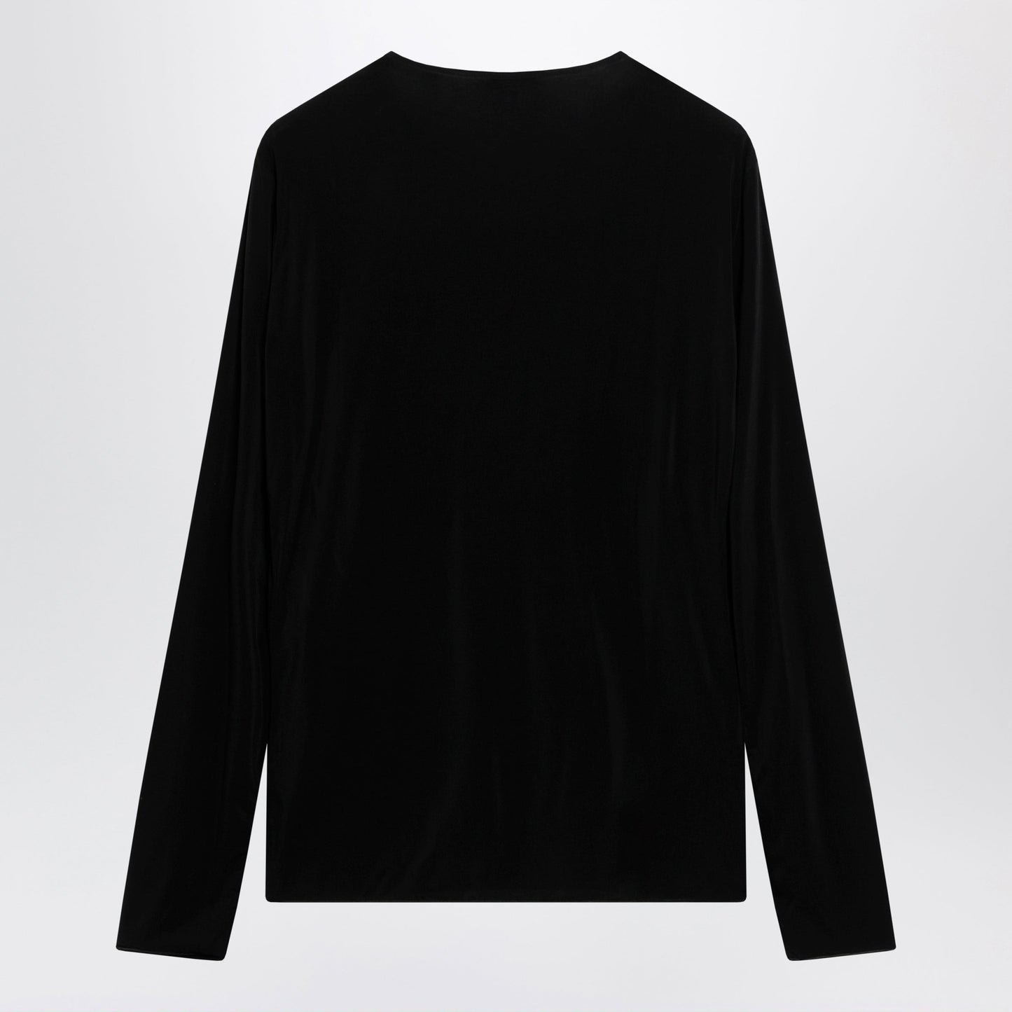 Gucci Black Crew-Neck Knit In Viscose Blend Men
