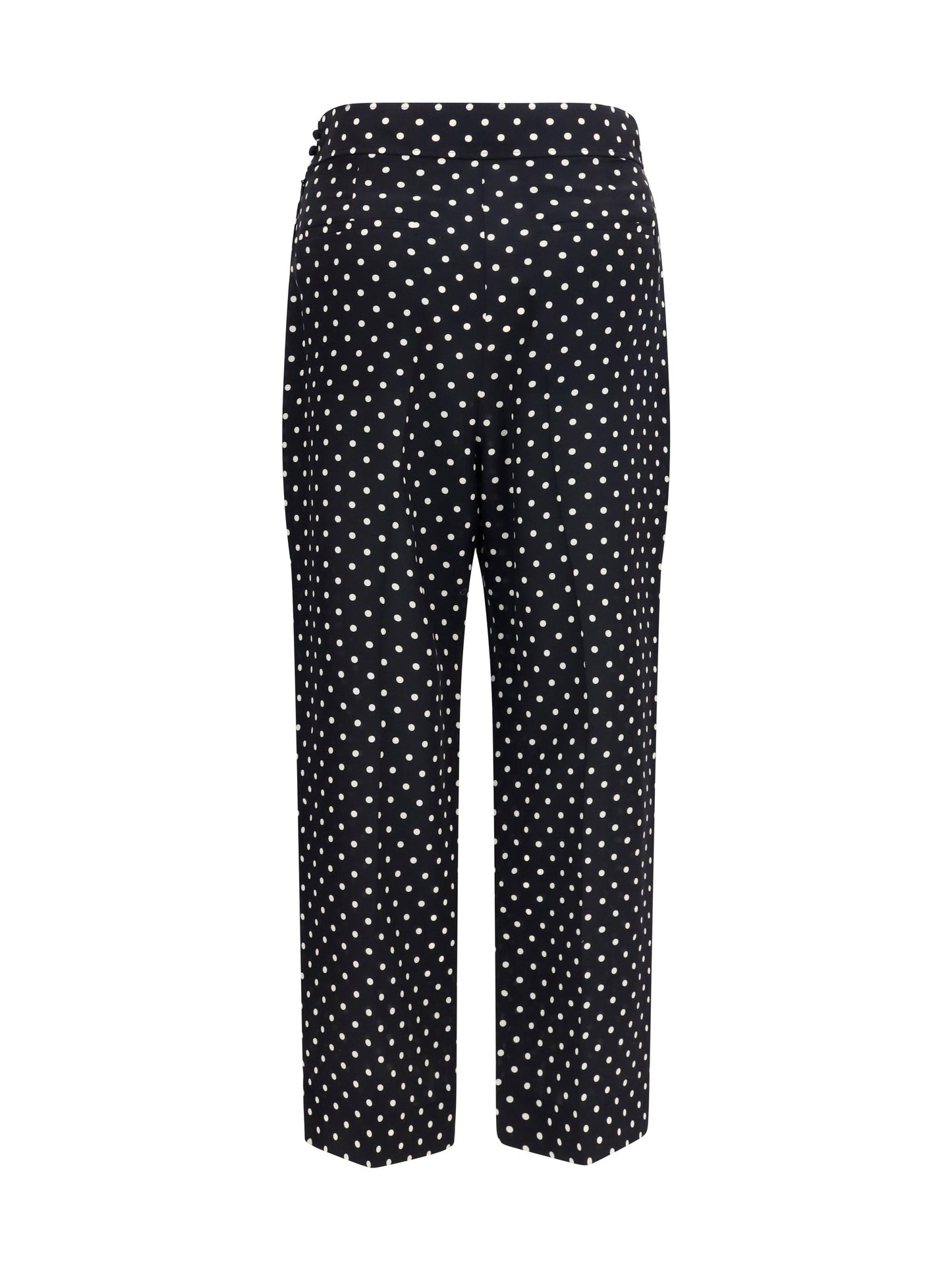 Valentino Women Polka-Dot Crêpe De Chine Pants
