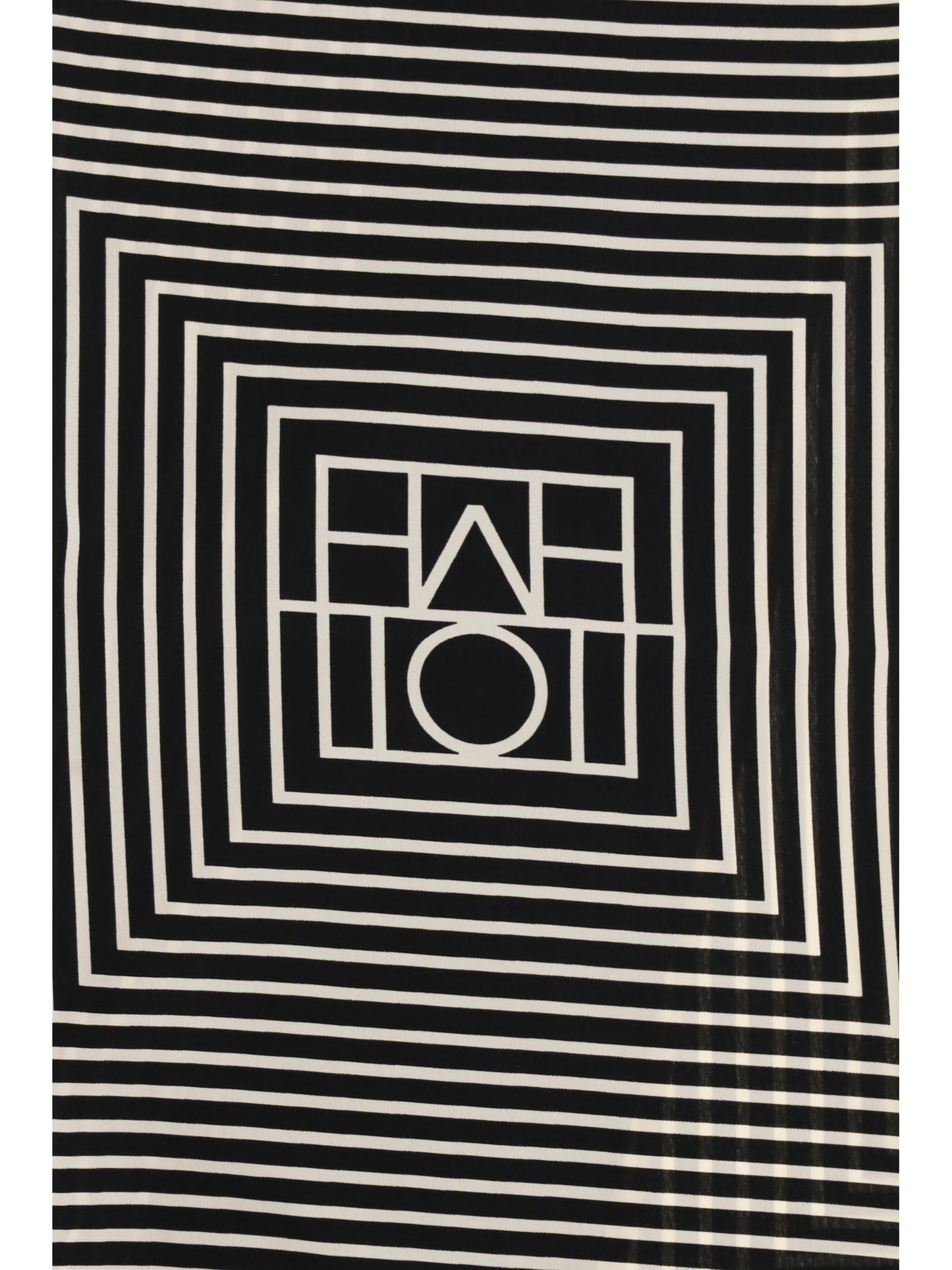 Toteme Women Monogram Silk Scarf