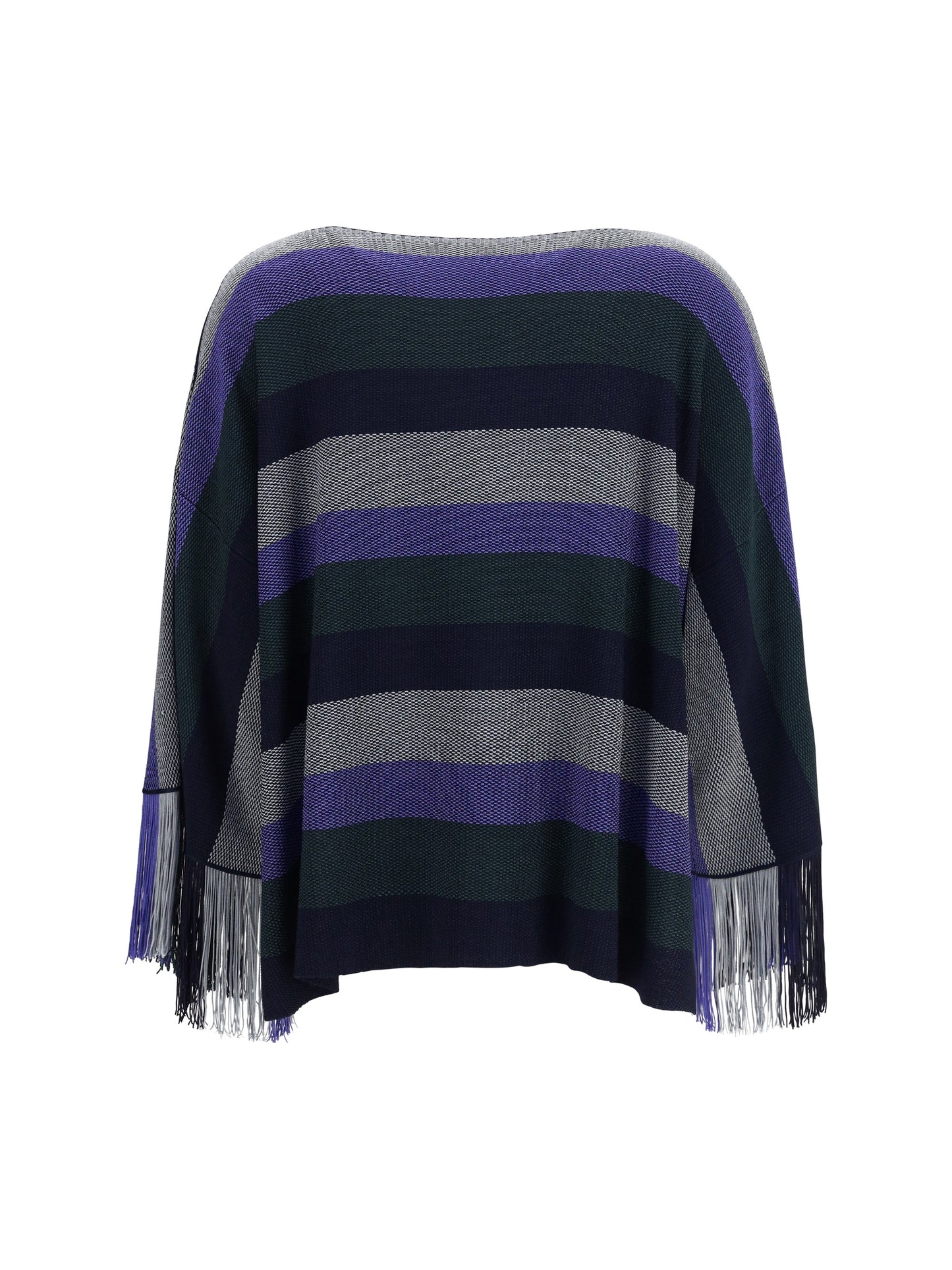 Giorgio Armani Women Asv Viscose Fringe Sweater