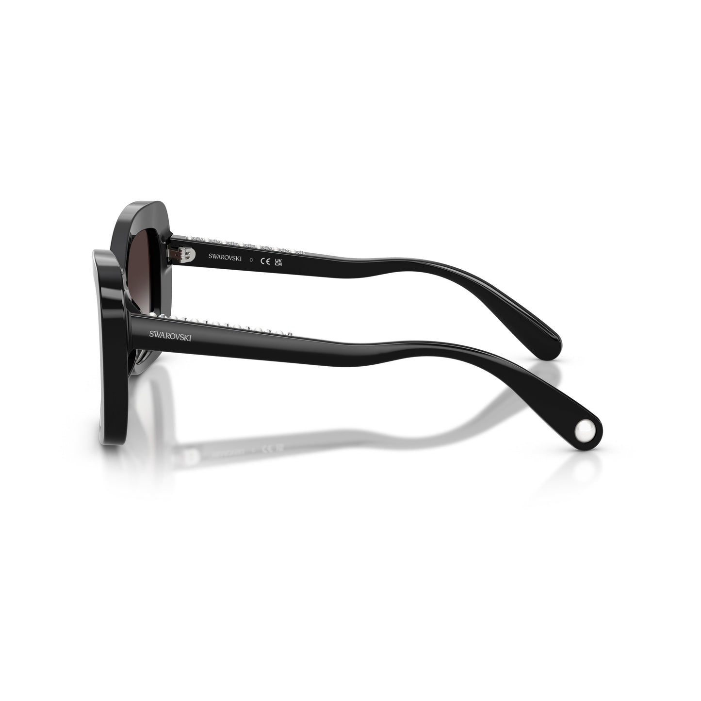 0Sk6062U Oversized Square Frame Sunglasses with Gradient Lenses