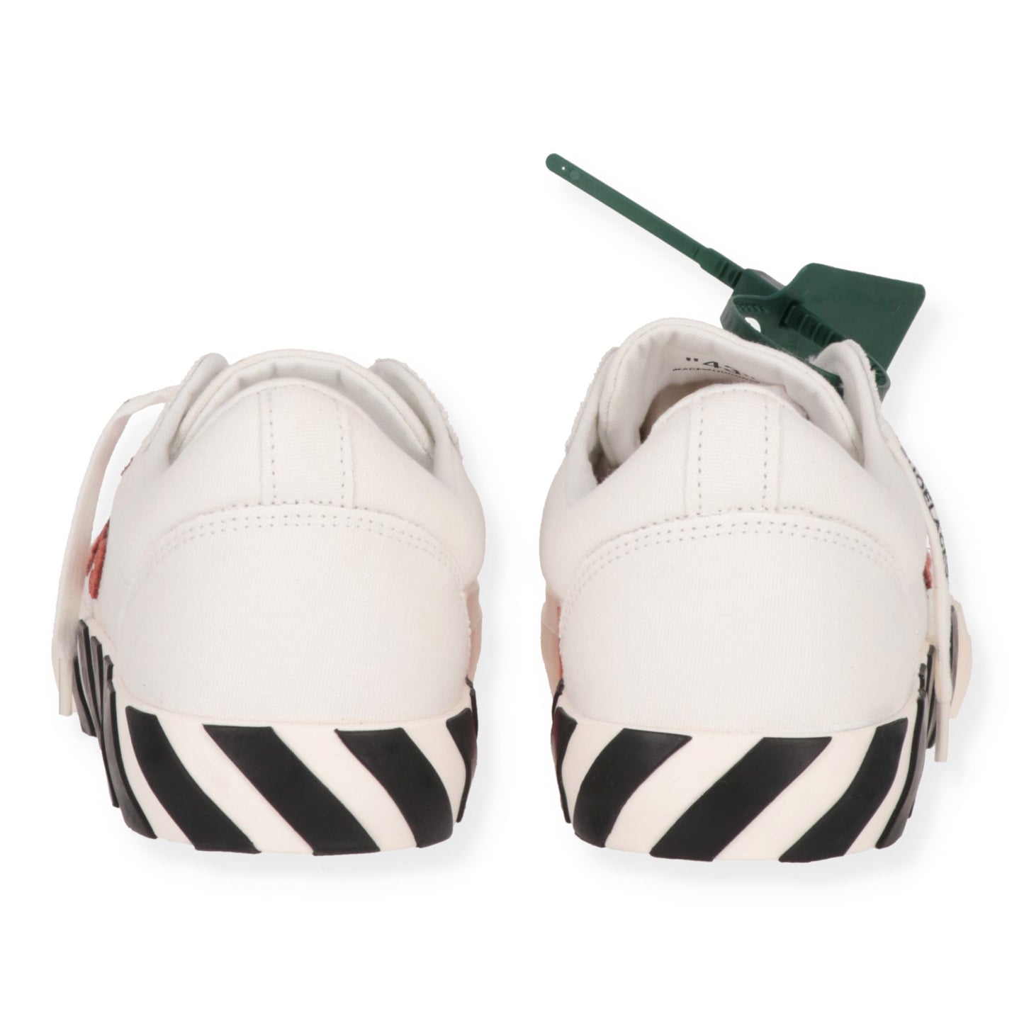 Off White Mens White/Red Sneaker