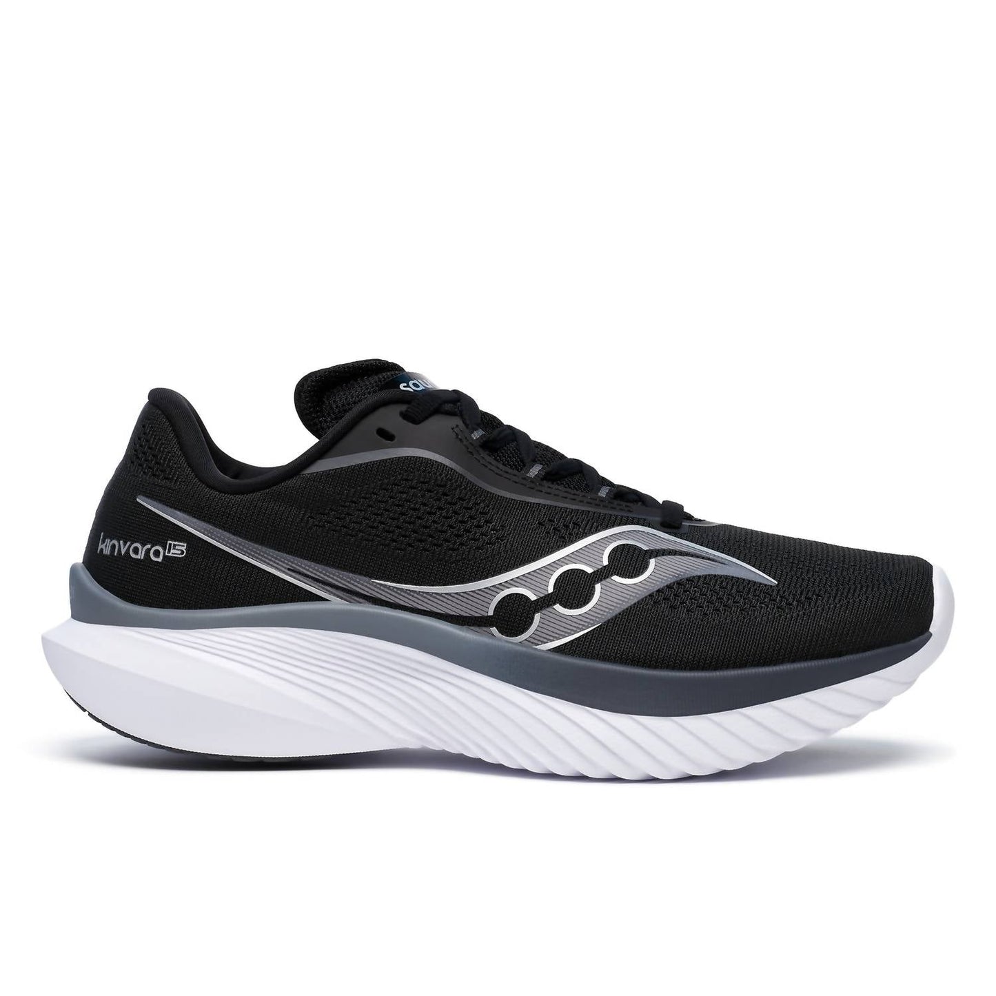 Women's Kinvara 15 Running Shoe In Black - White