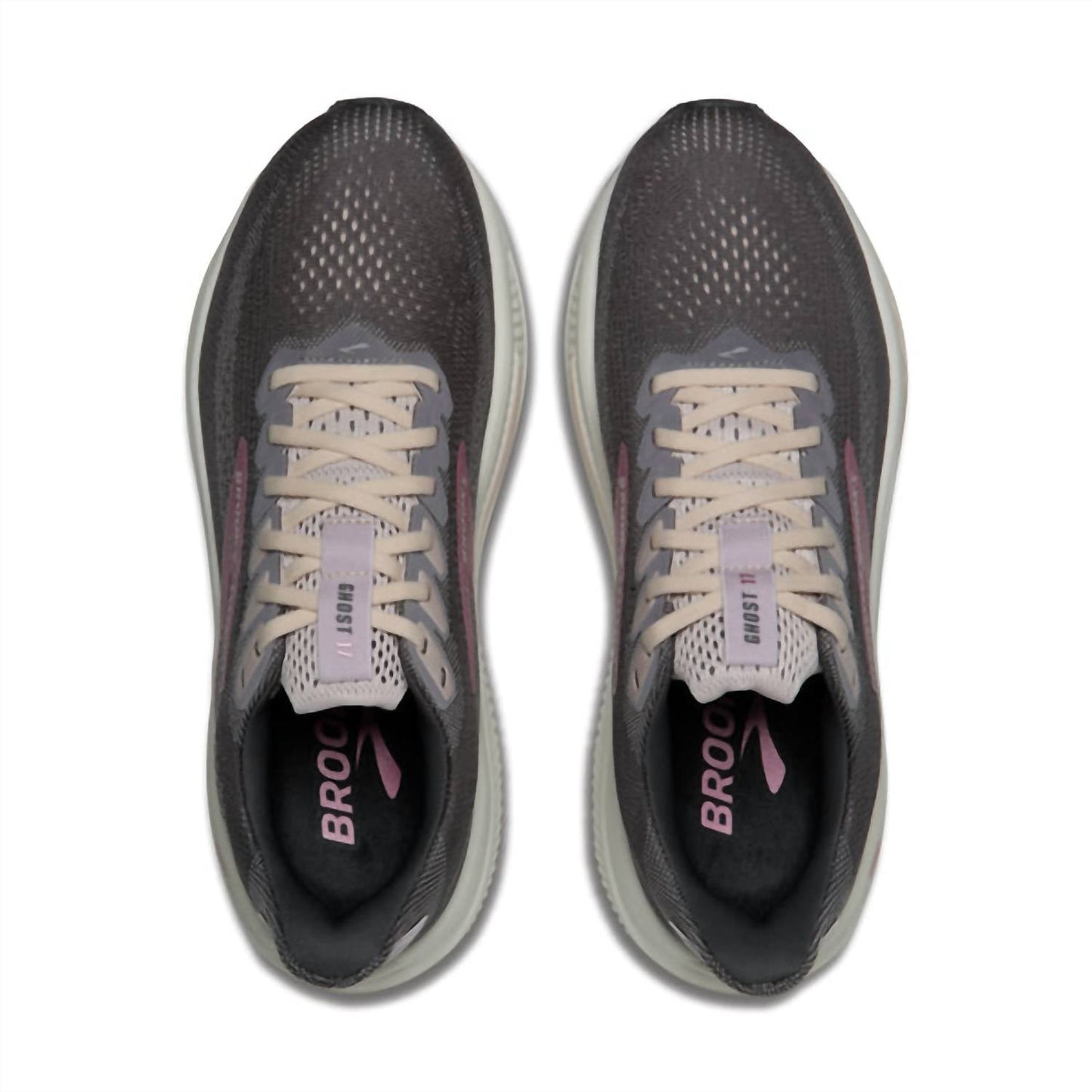 Women's Ghost 17 Shoe - Medium In Poppy Seed/pink/bluewash