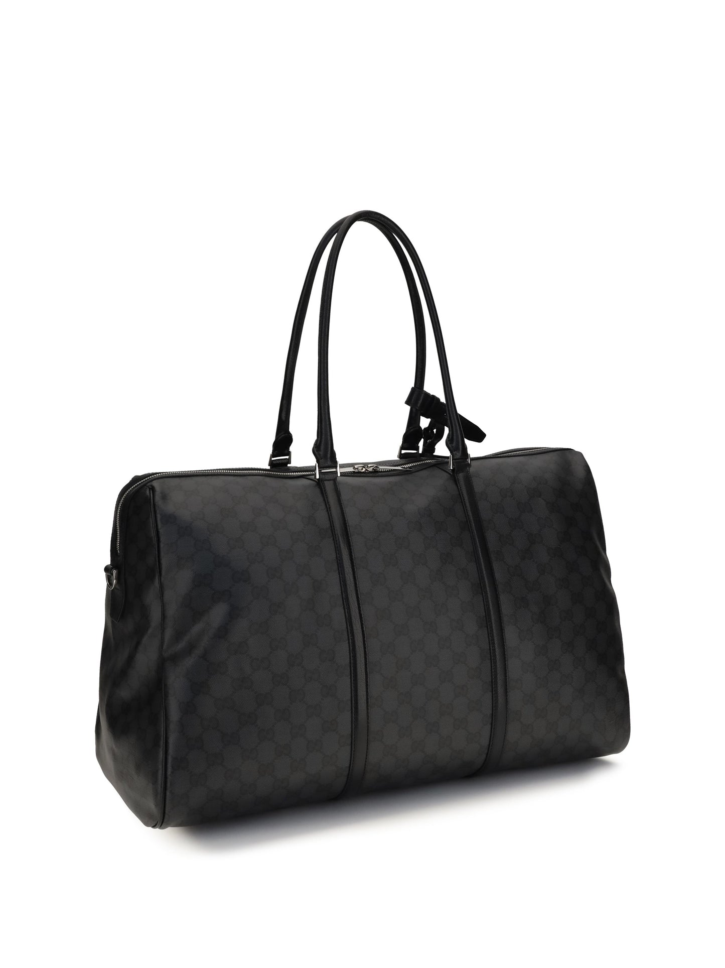 Gucci Women Gg Travel Bag With Web Stripe