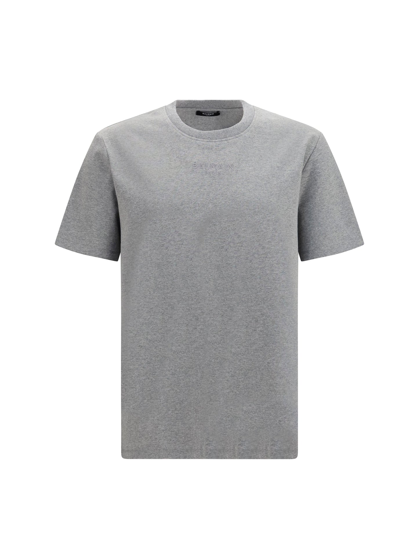 Balmain Men Embroidered Logo T-Shirt