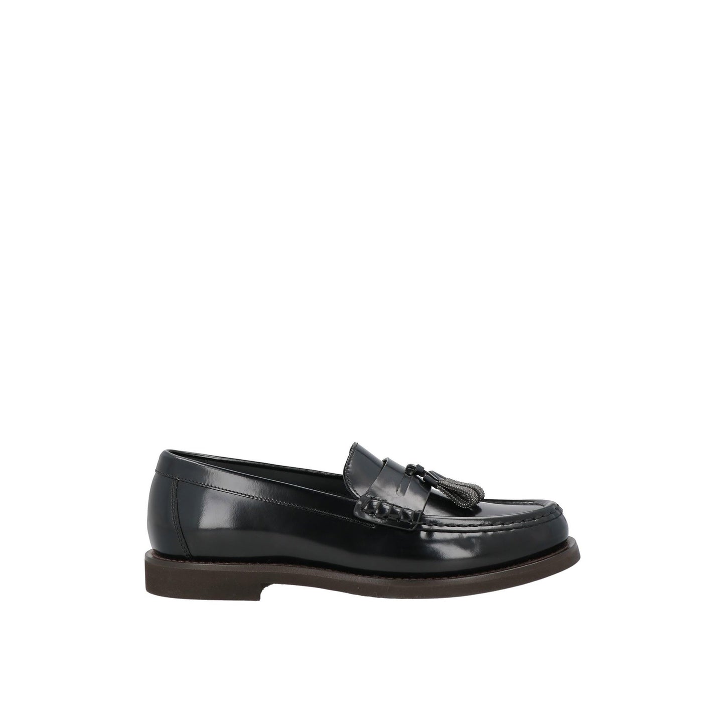 Brunello Cucinelli Leather Penny Loafer Women