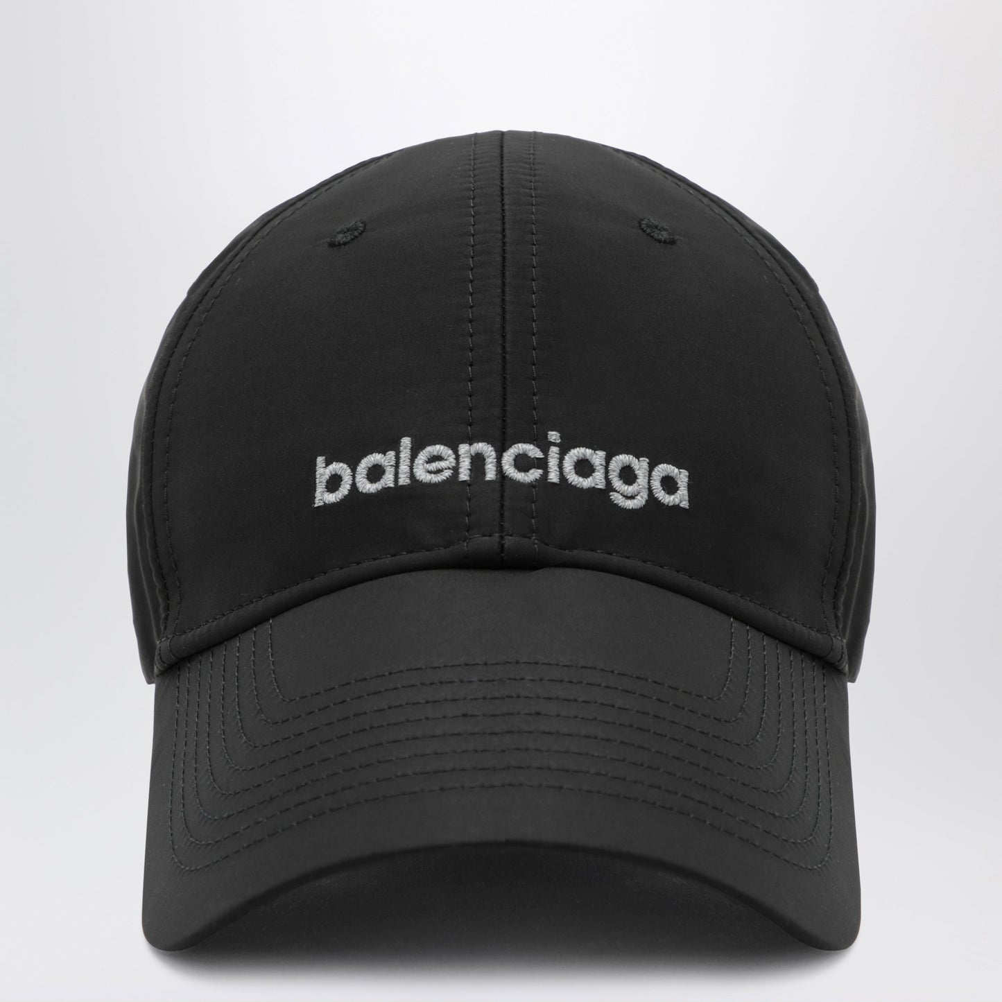 Balenciaga Black Techwear Cap With Reflective Detailing Men
