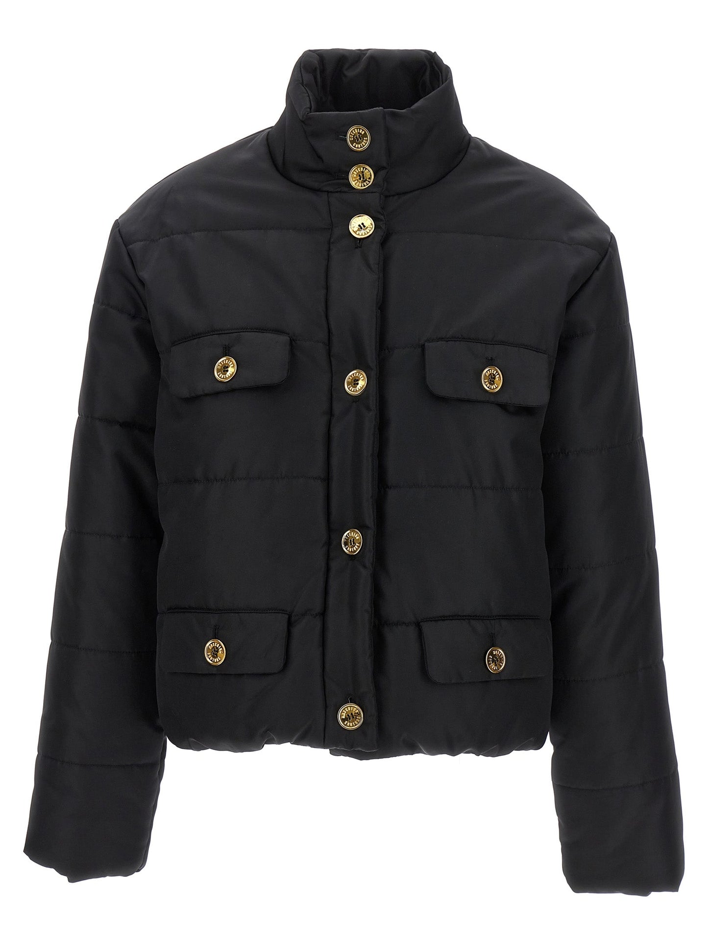 Moschino Women Logo Button Down Jacket
