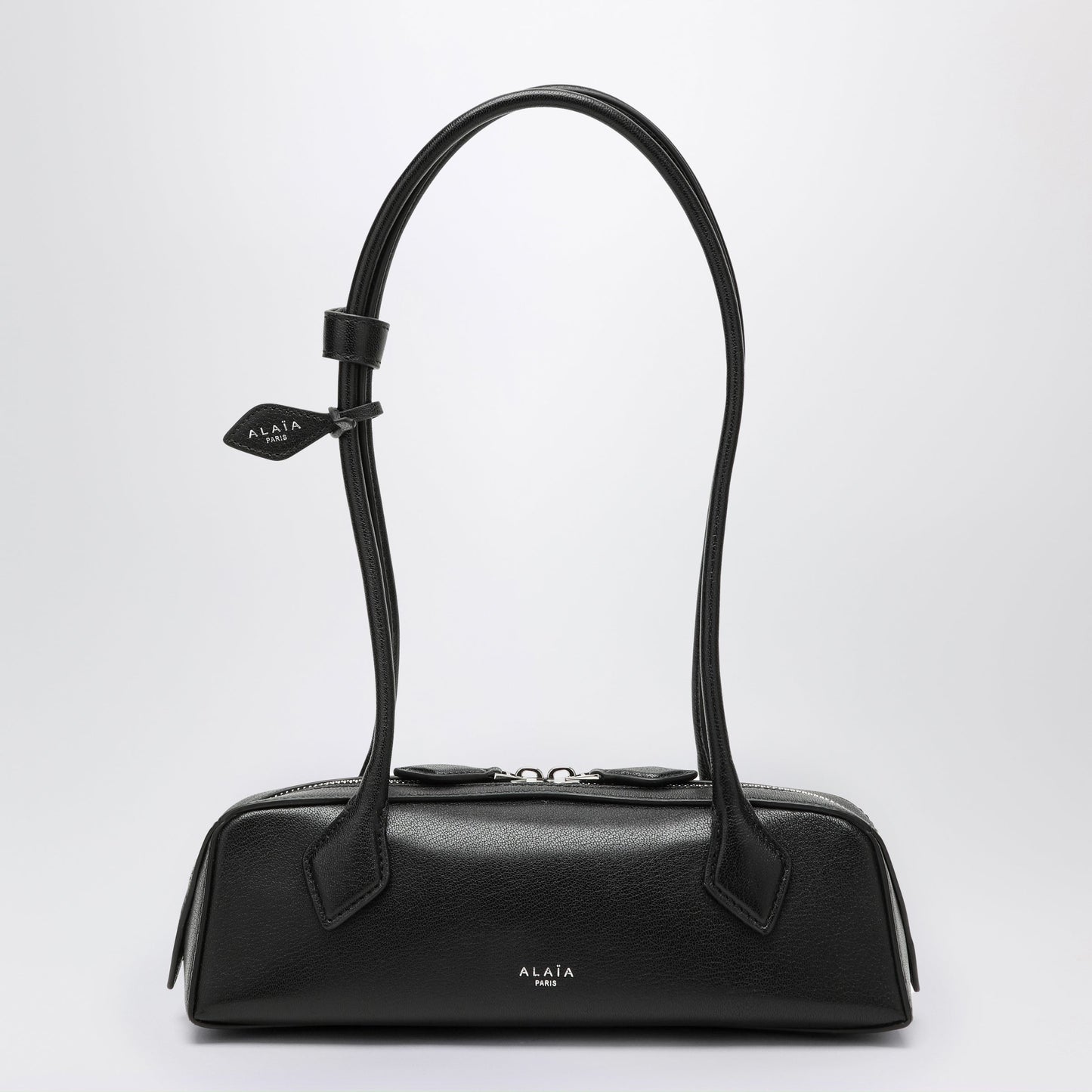Alaia Small Teckel Black Leather Bag Women