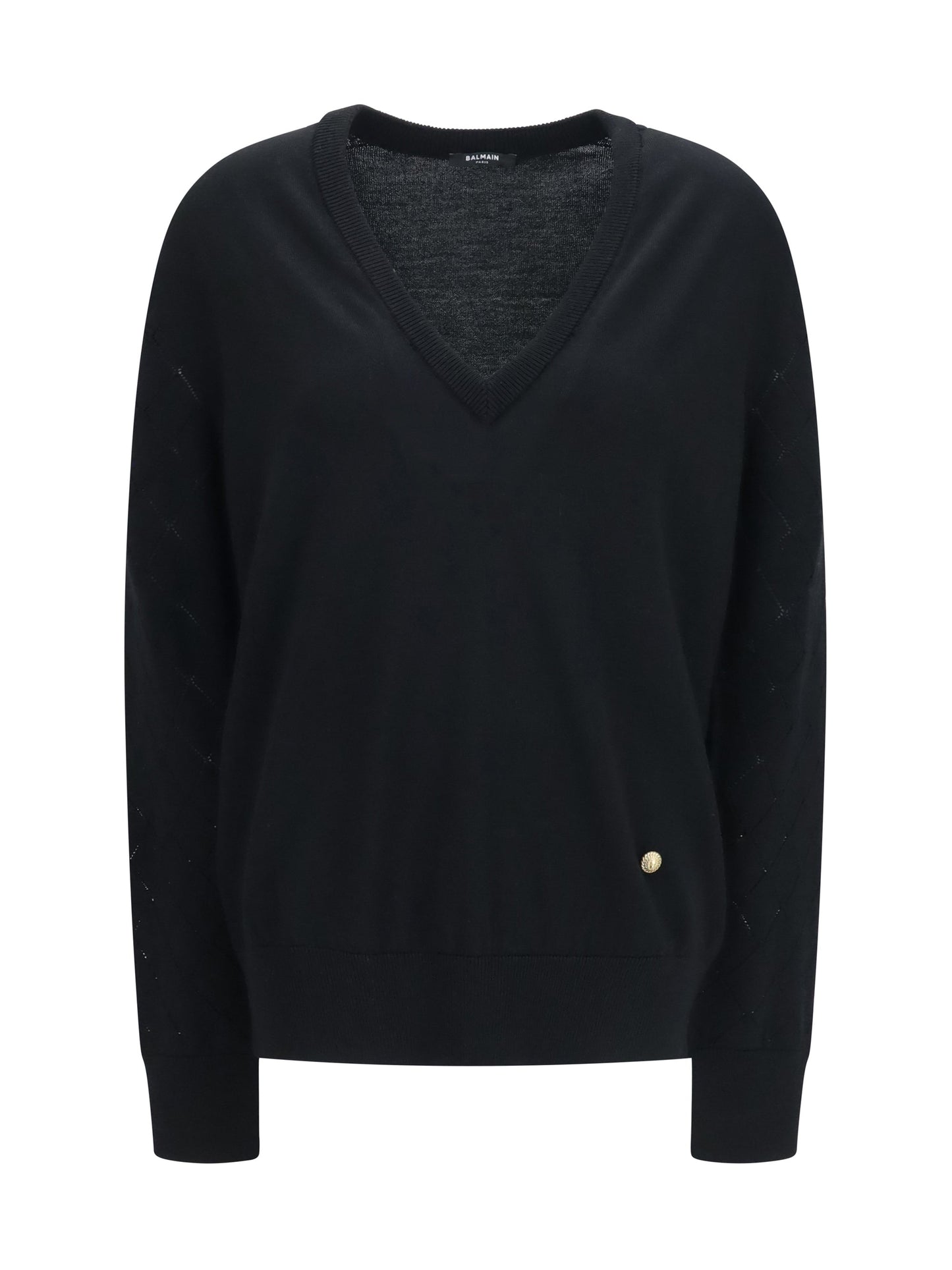 Balmain Women V-Neck Sweater
