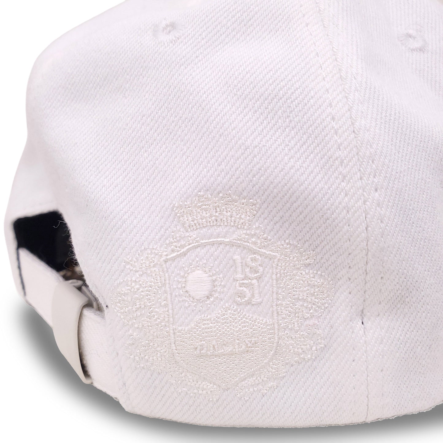 BALLY CREAM AND BLACK ST. MORITZ HAT SIZE- 56