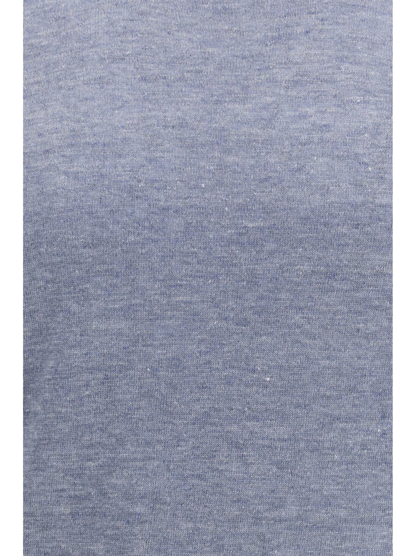 Brunello Cucinelli Men Linen And Cotton Crewneck T-Shirt