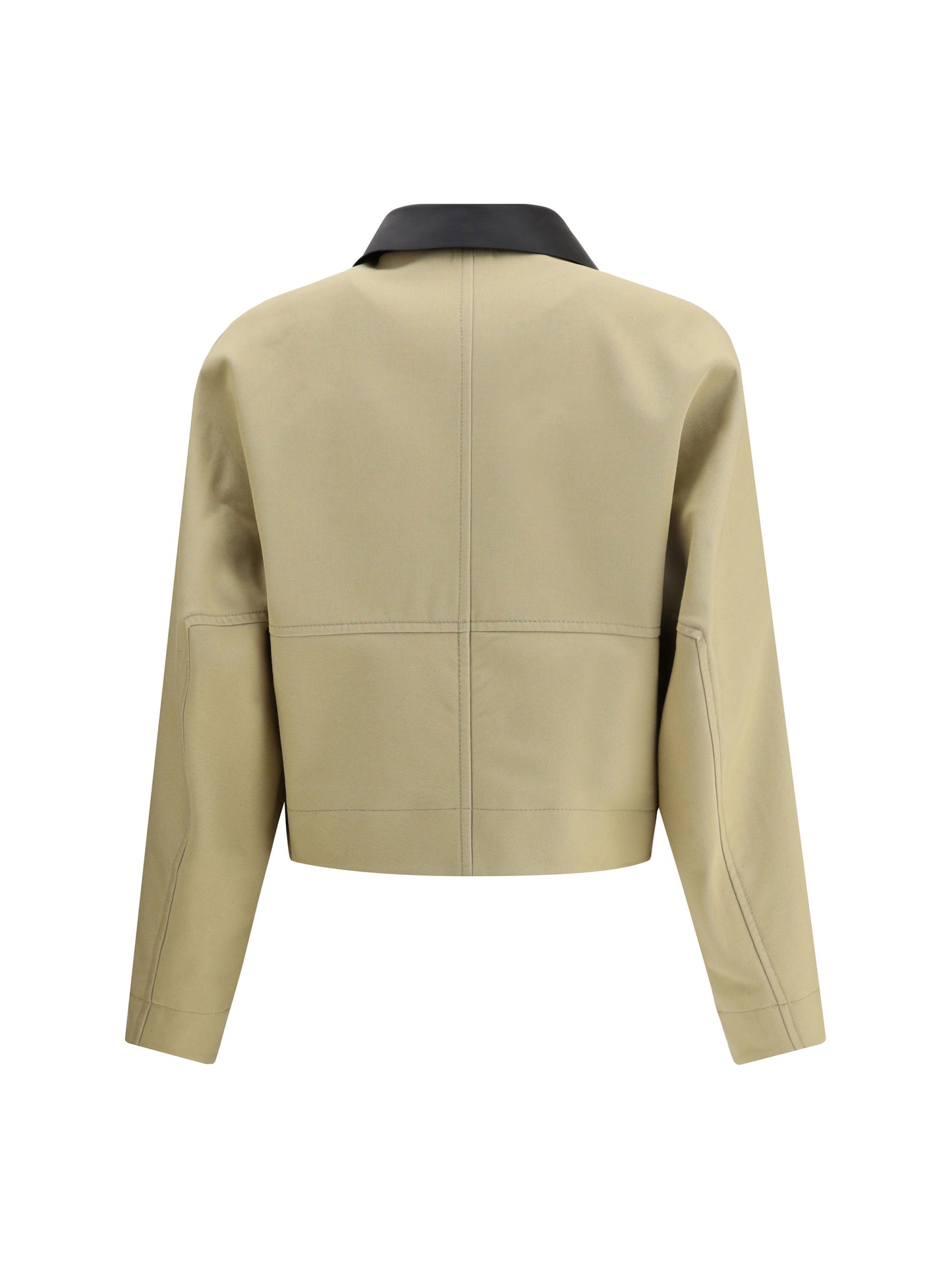 Givenchy Women Cropped Cotton And Wool Caban