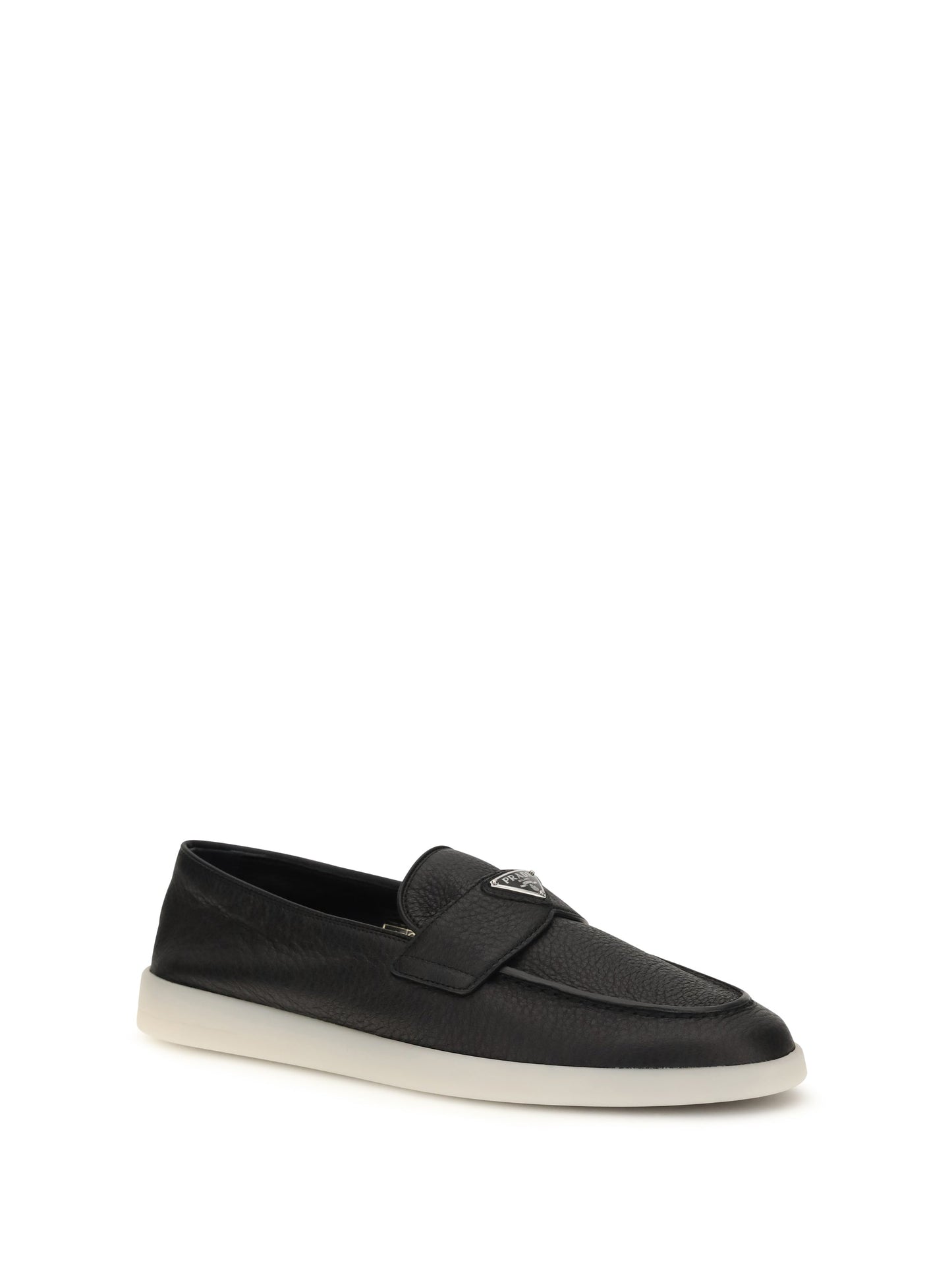 Prada Men Leather Loafers