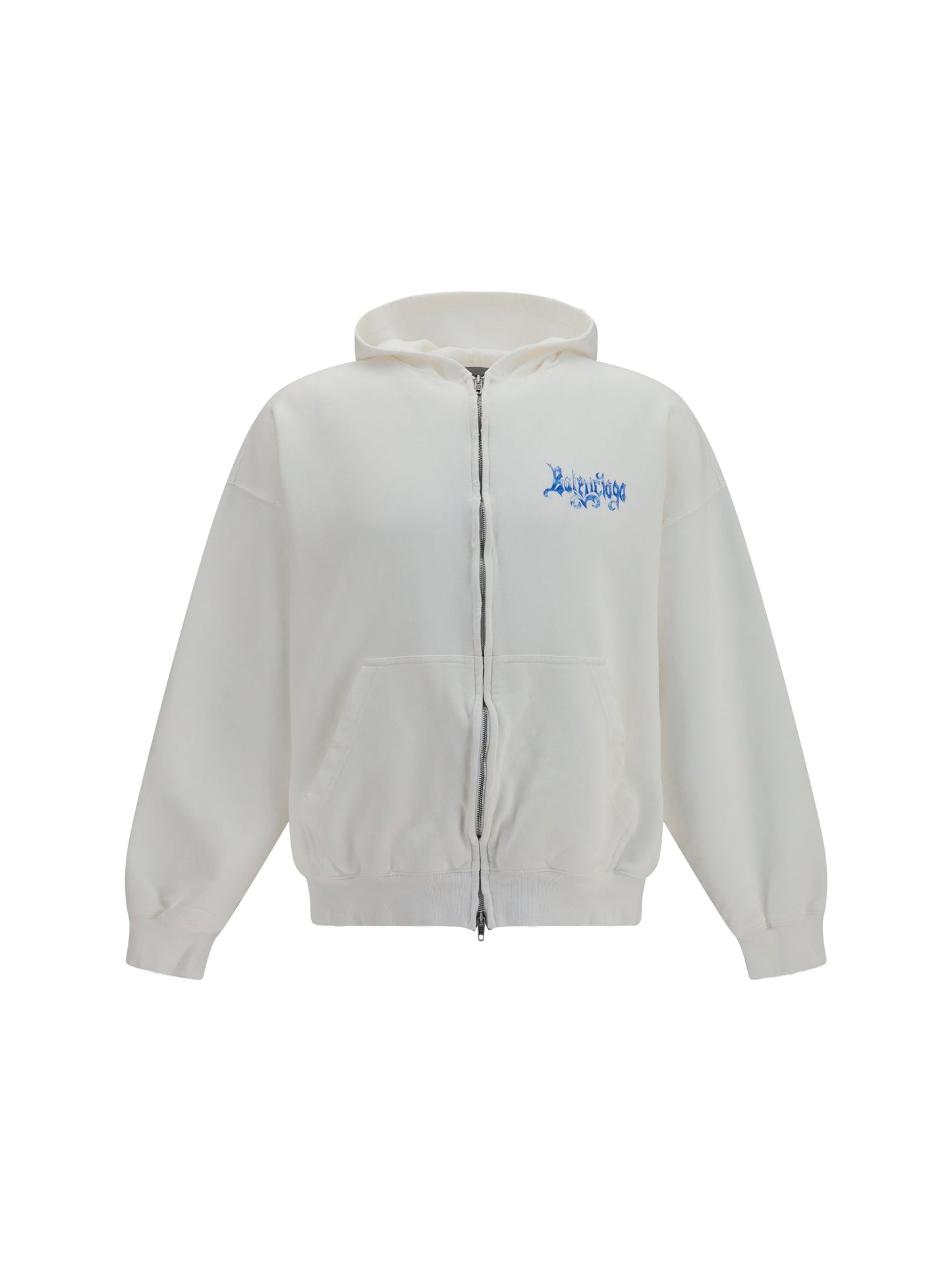 Balenciaga Men Sketchy Zip Hoodie