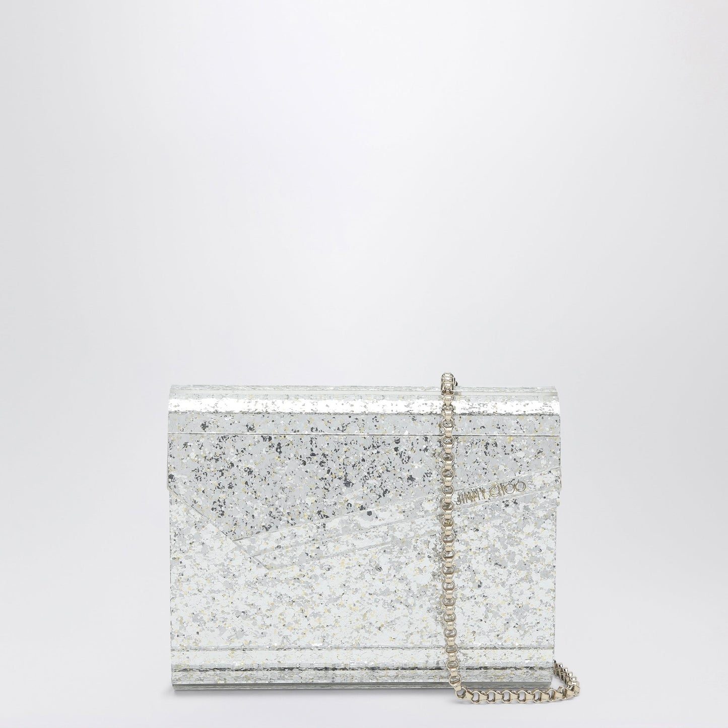 Jimmy Choo Champagne-Coloured Candy Clutch Women