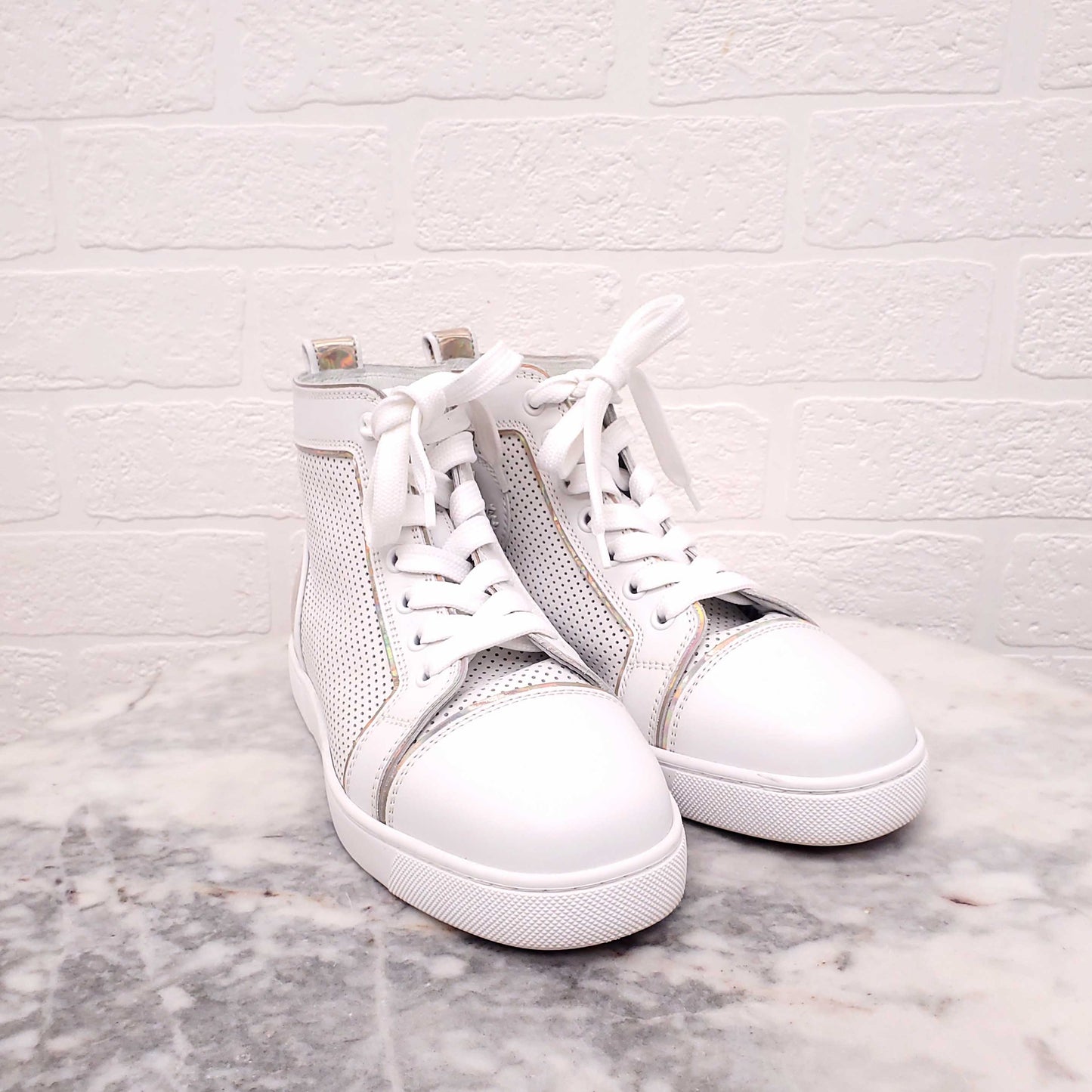 CHRISTIAN LOUBOUTIN CONVERSE SNEAKERS - SIZE 35.5