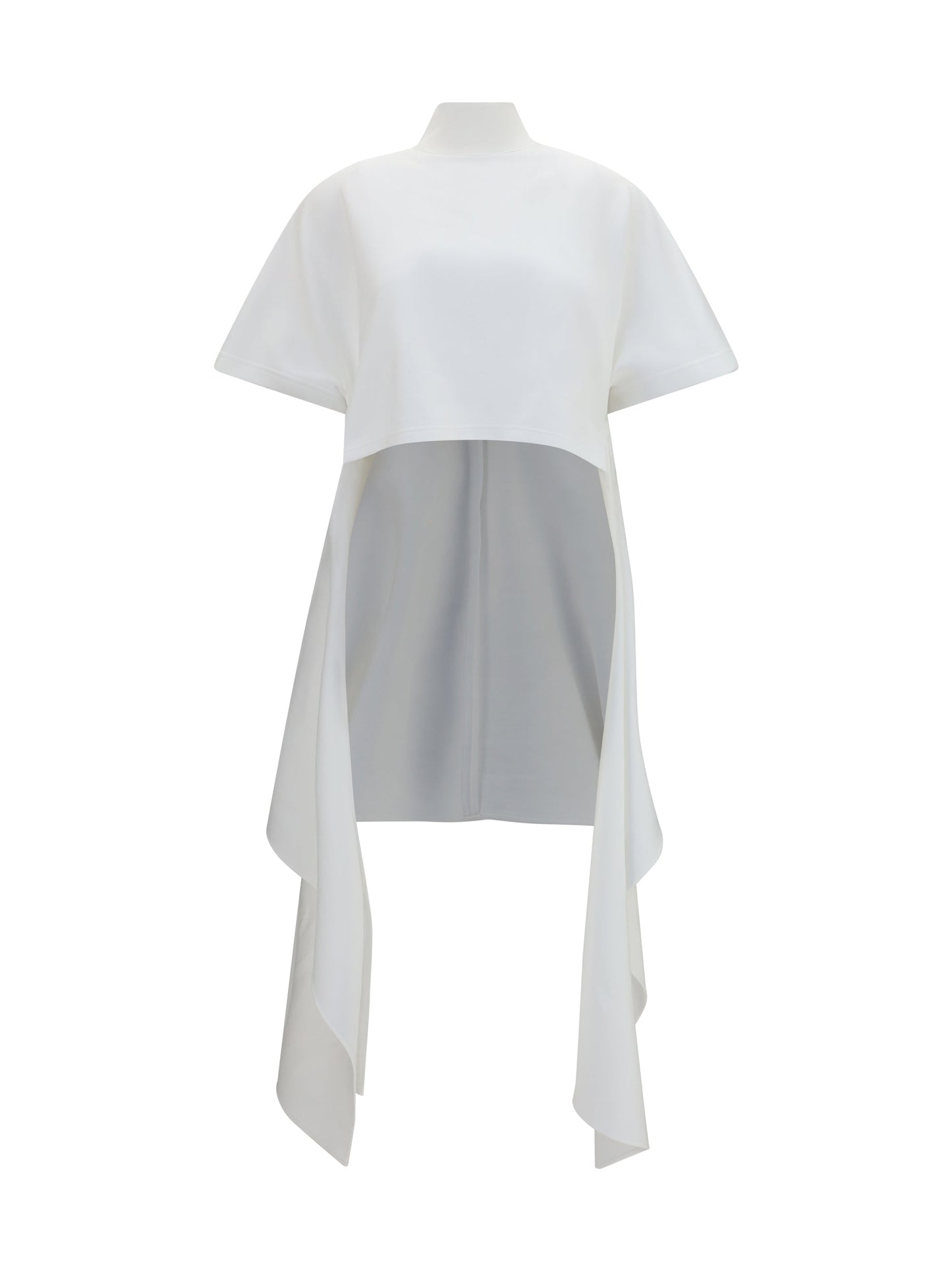 Alaïa Women Asymmetric Cotton T-Shirt