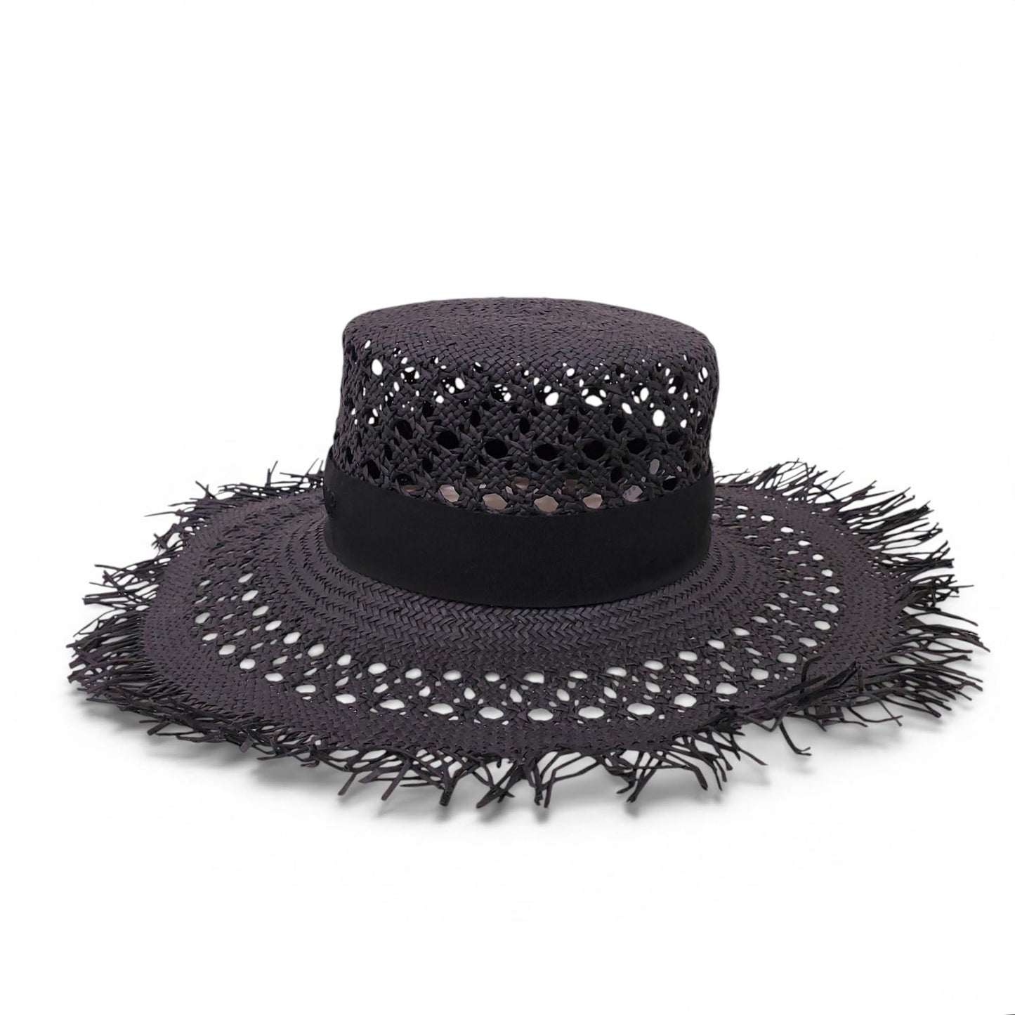 DIOR RAFFIA LOGO HAT - SIZE 57